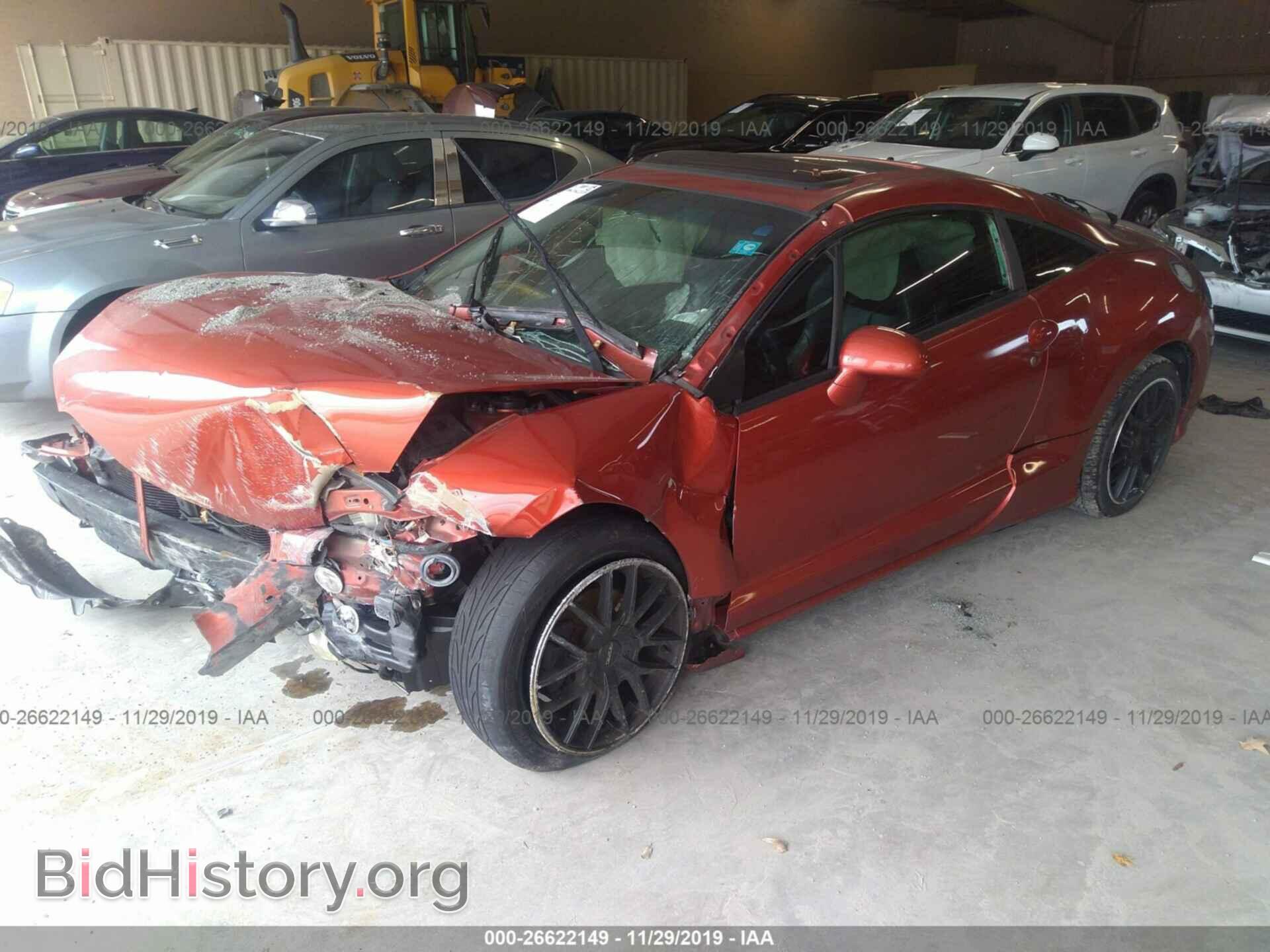 2006 MITSUBISHI ECLIPSE - VIN: 4A3AK44TX6E034661 - Фото 2