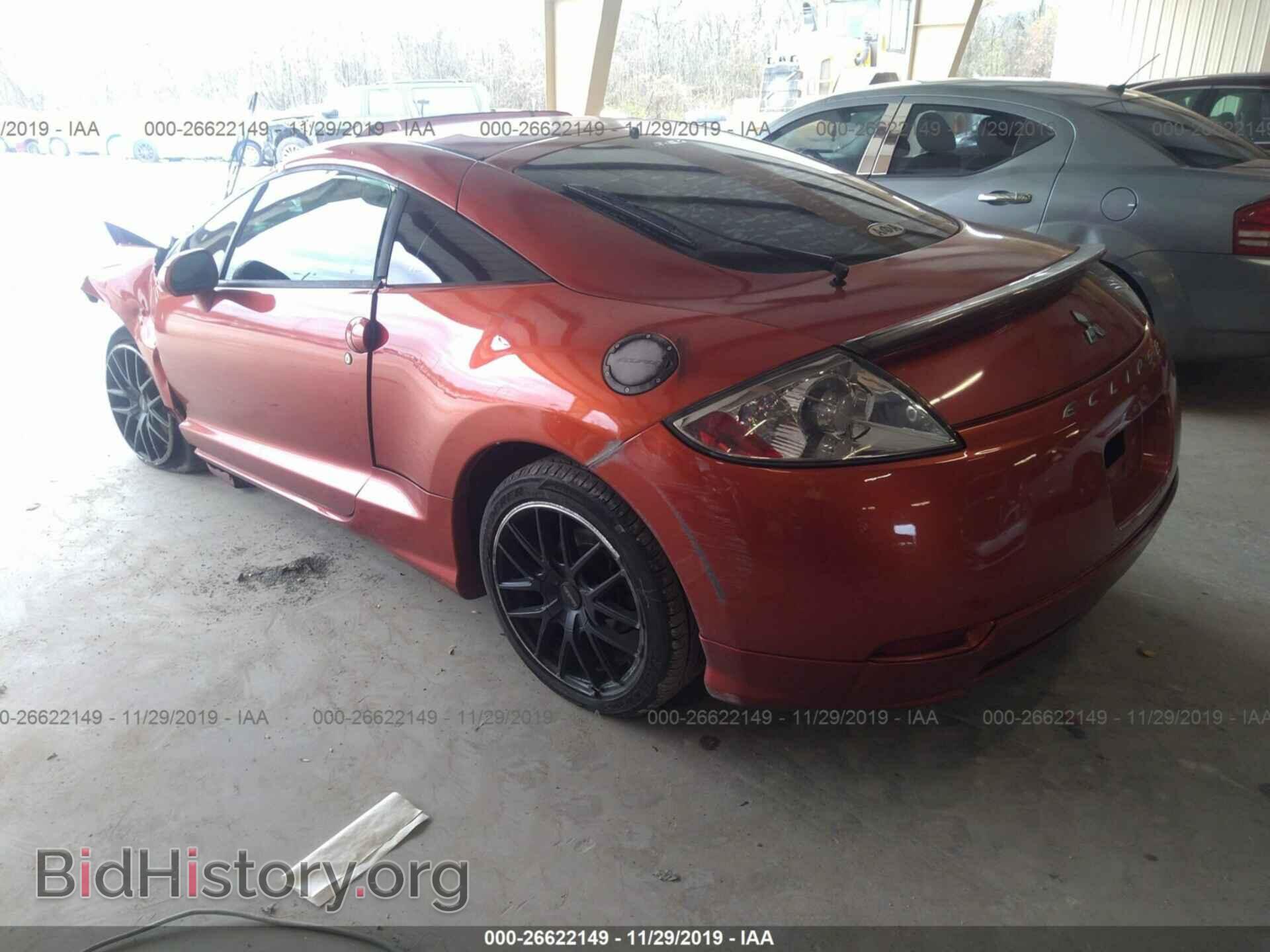 2006 MITSUBISHI ECLIPSE - VIN: 4A3AK44TX6E034661 - Фото 3