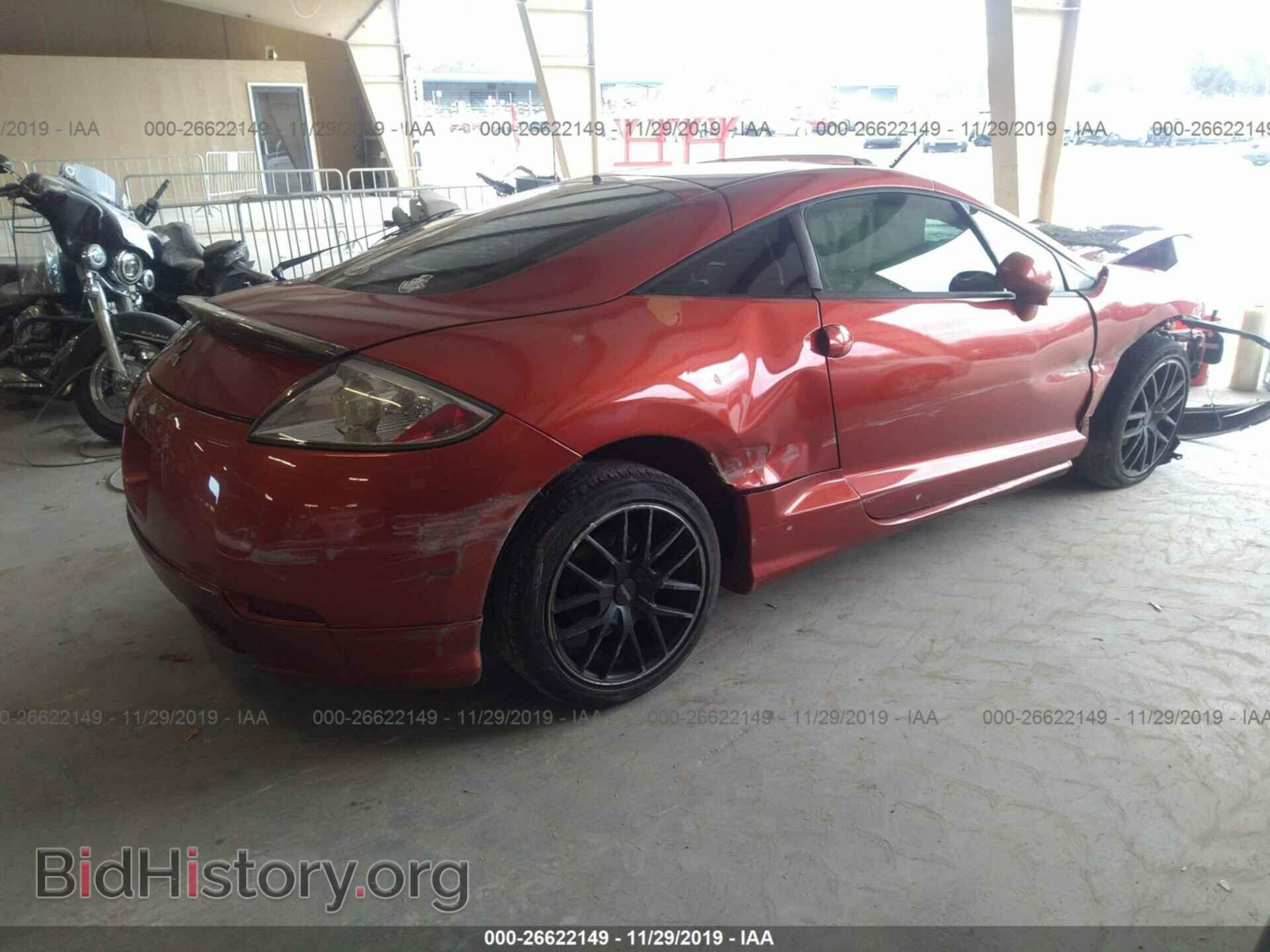2006 MITSUBISHI ECLIPSE - VIN: 4A3AK44TX6E034661 - Фото 4