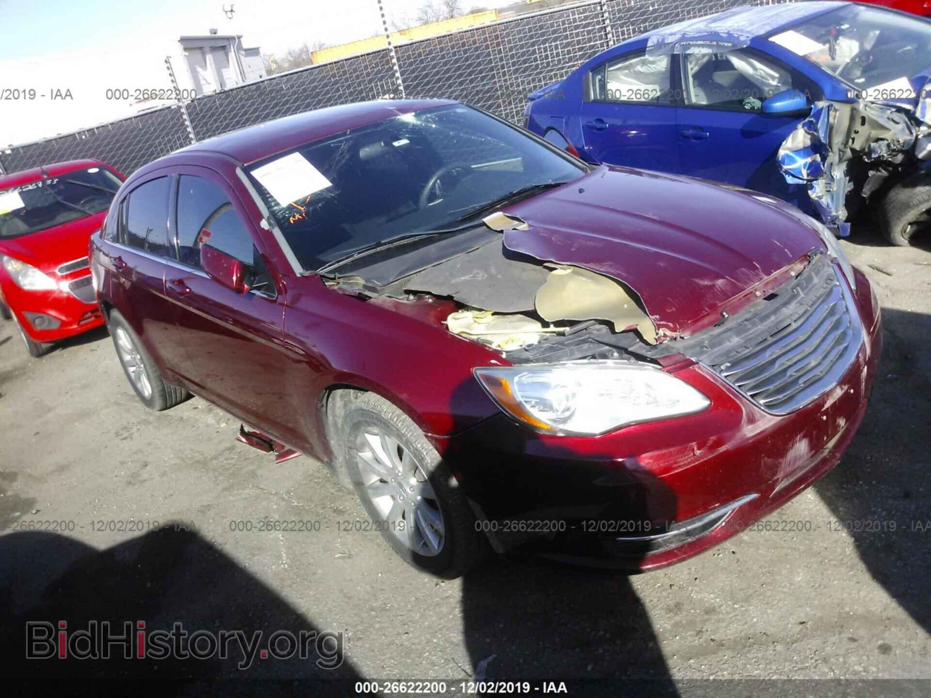Фотография 1C3CCBBB0CN171177 - CHRYSLER 200 2012