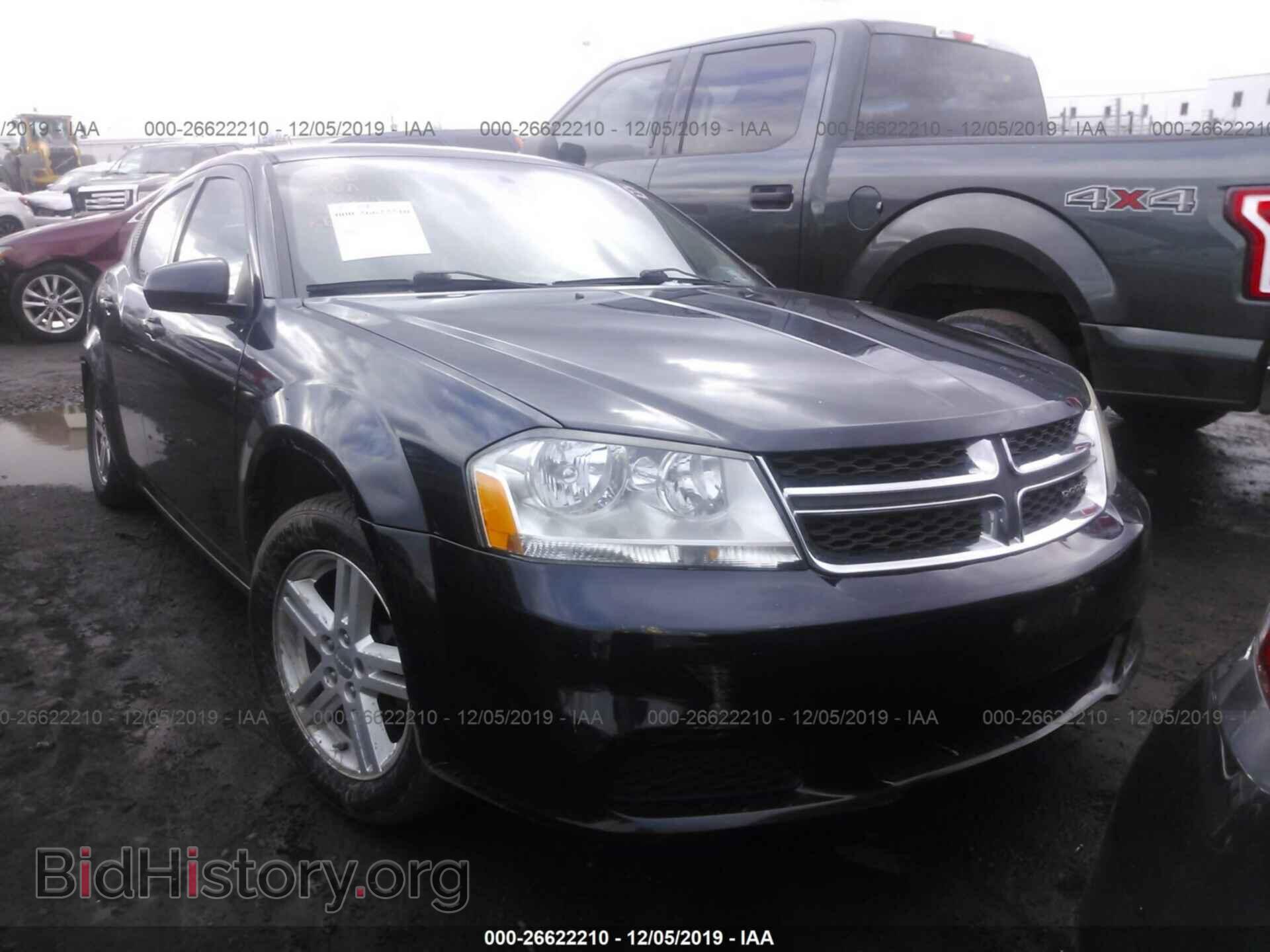 Photo 1B3BD1FB2BN537049 - DODGE AVENGER 2011