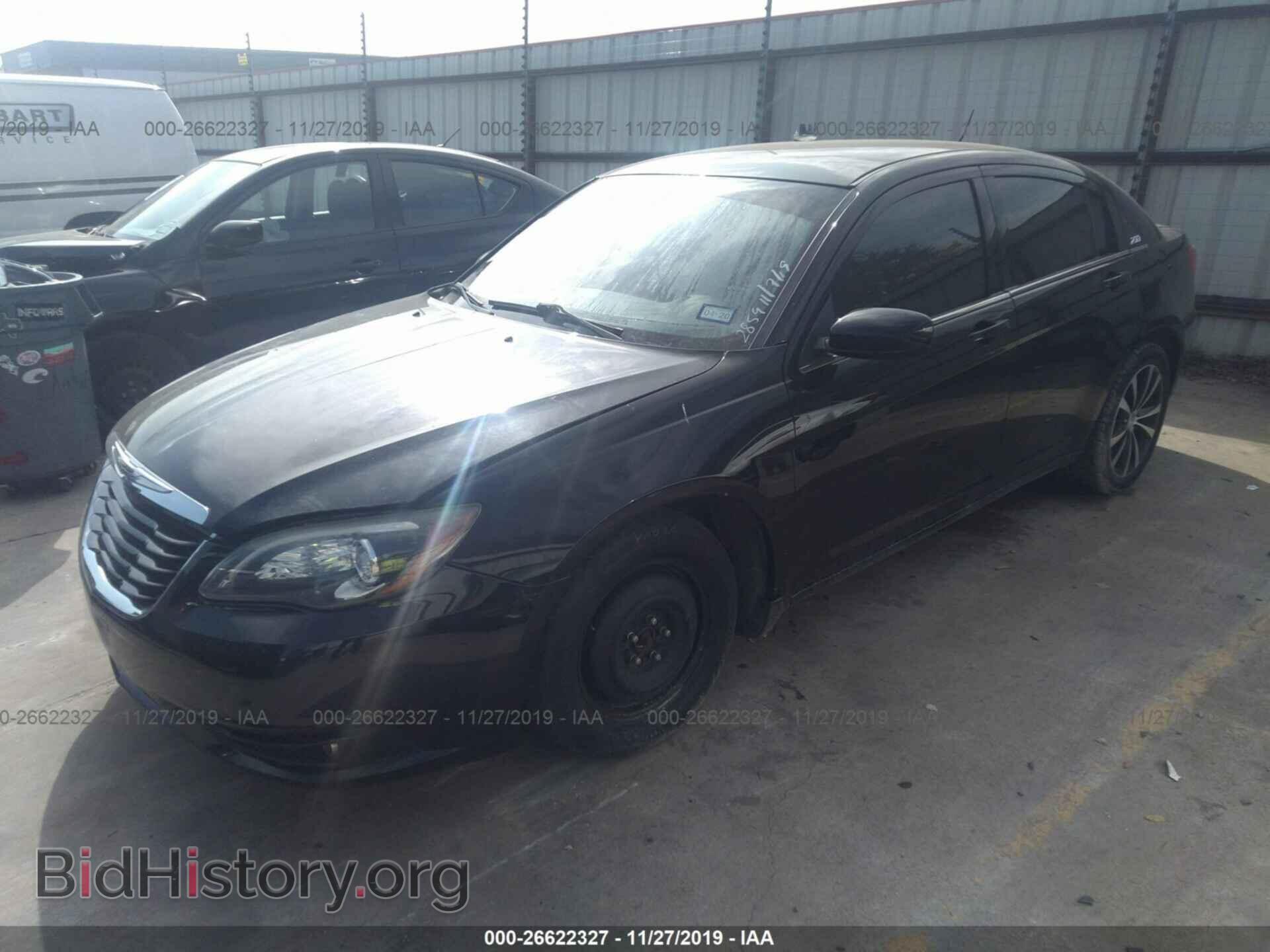 2012 CHRYSLER 200 - VIN: 1C3CCBHG1CN230448 - Фото 2