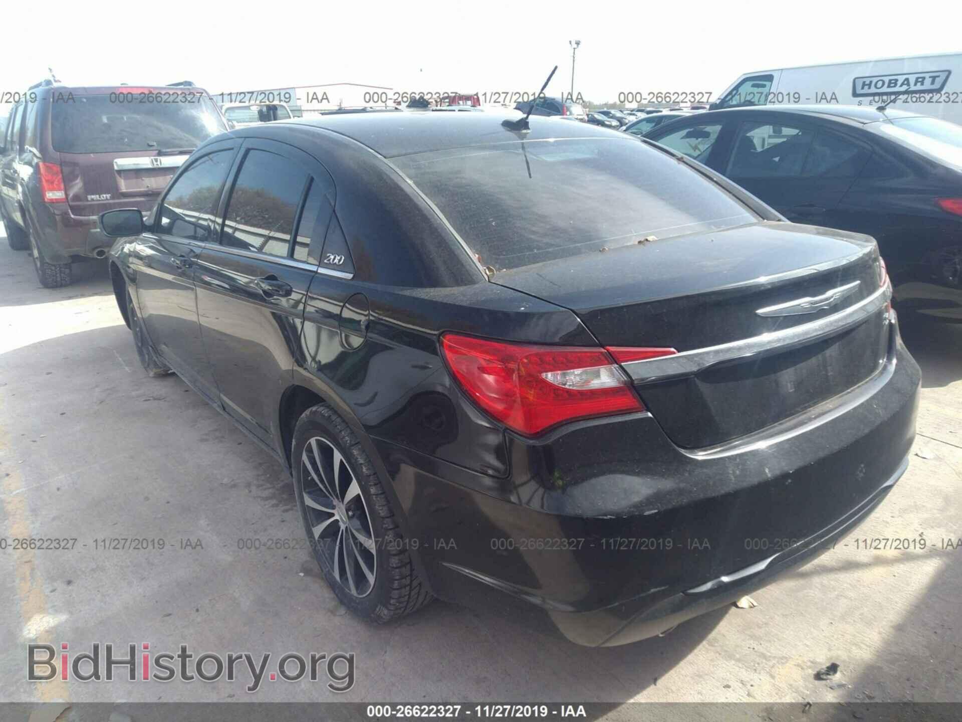 2012 CHRYSLER 200 - VIN: 1C3CCBHG1CN230448 - Фото 3