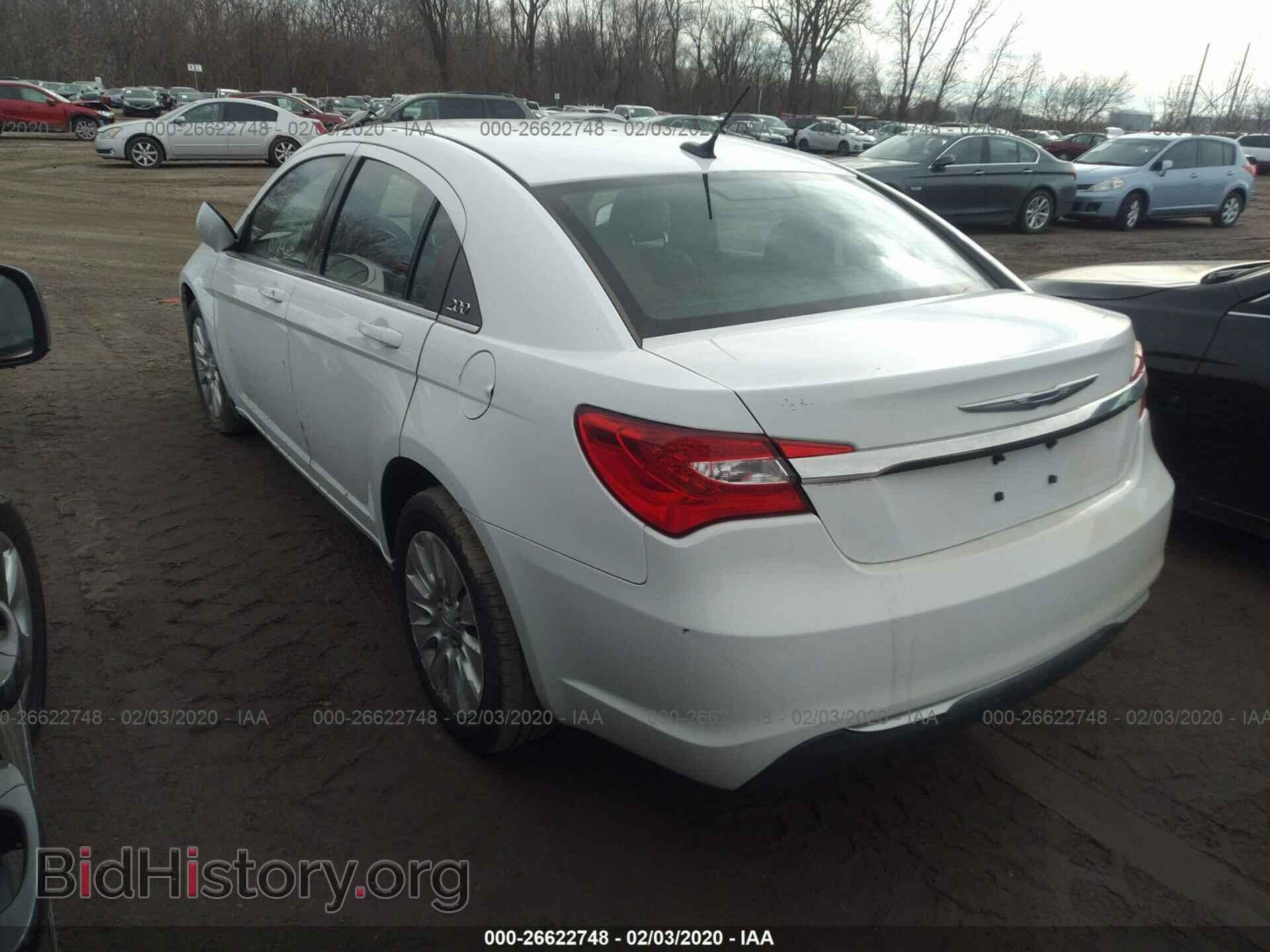 2012 Chrysler 200 - VIN: 1C3CCBAB3CN135260 - Фото 3