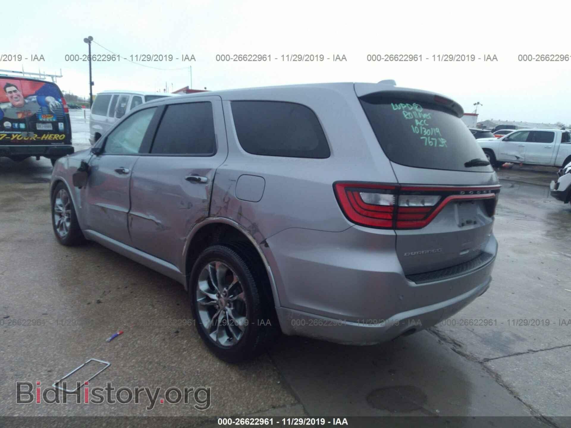 2019 DODGE DURANGO - VIN: 1C4RDHDG4KC690869 - Фото 3