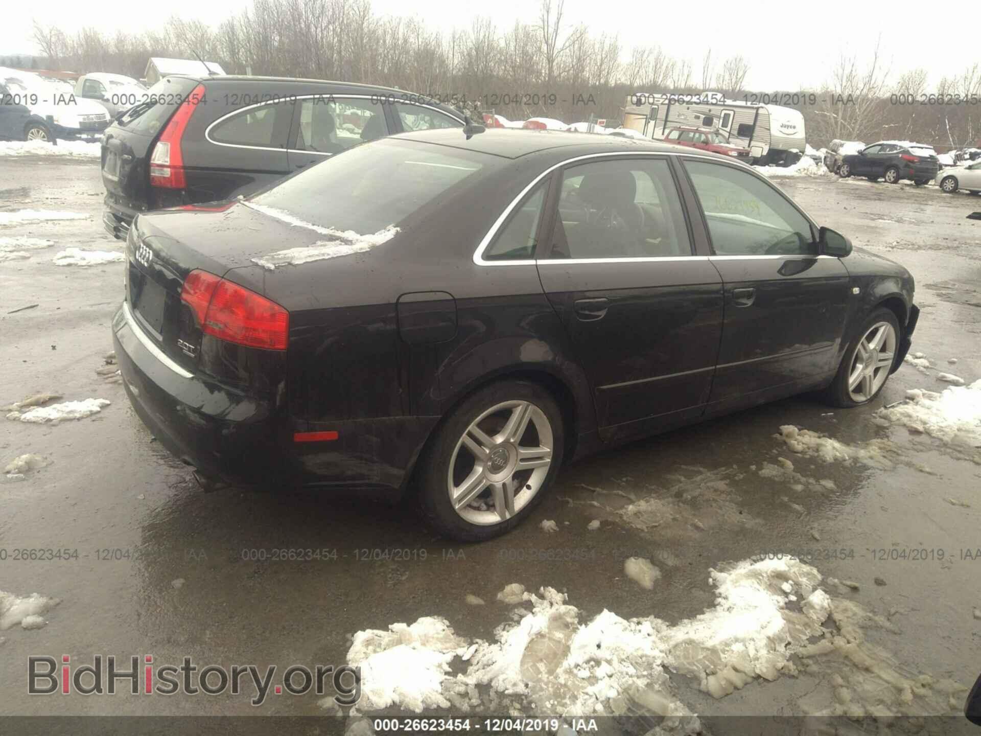 2007 AUDI A4 - VIN: WAUDF78E07A118558 - Фото 4