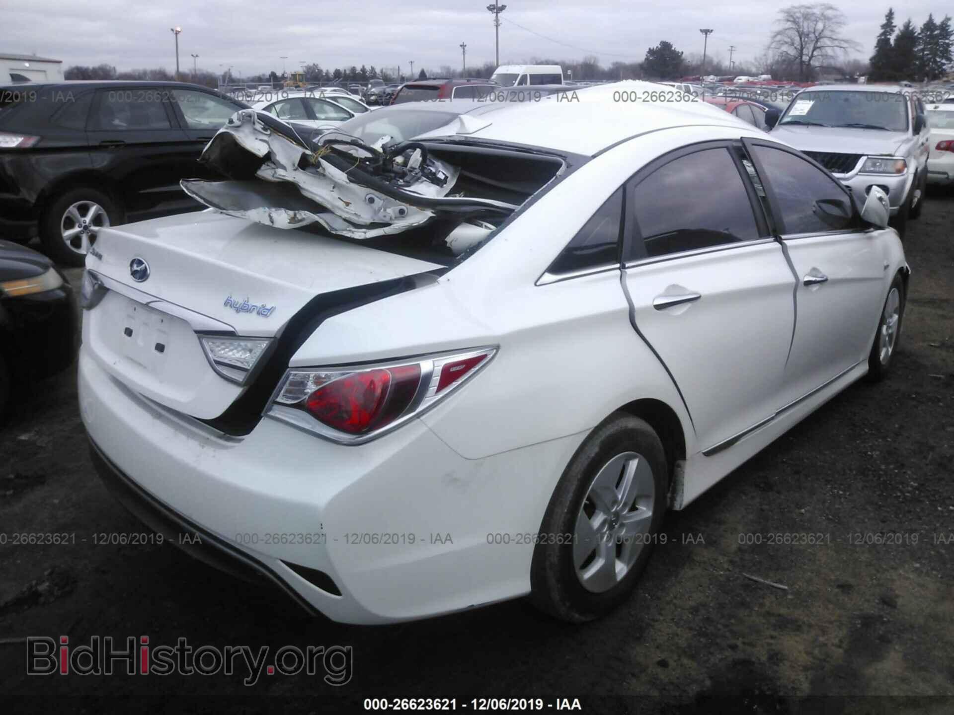 2012 HYUNDAI SONATA - VIN: KMHEC4A40CA042264 - Photo 4