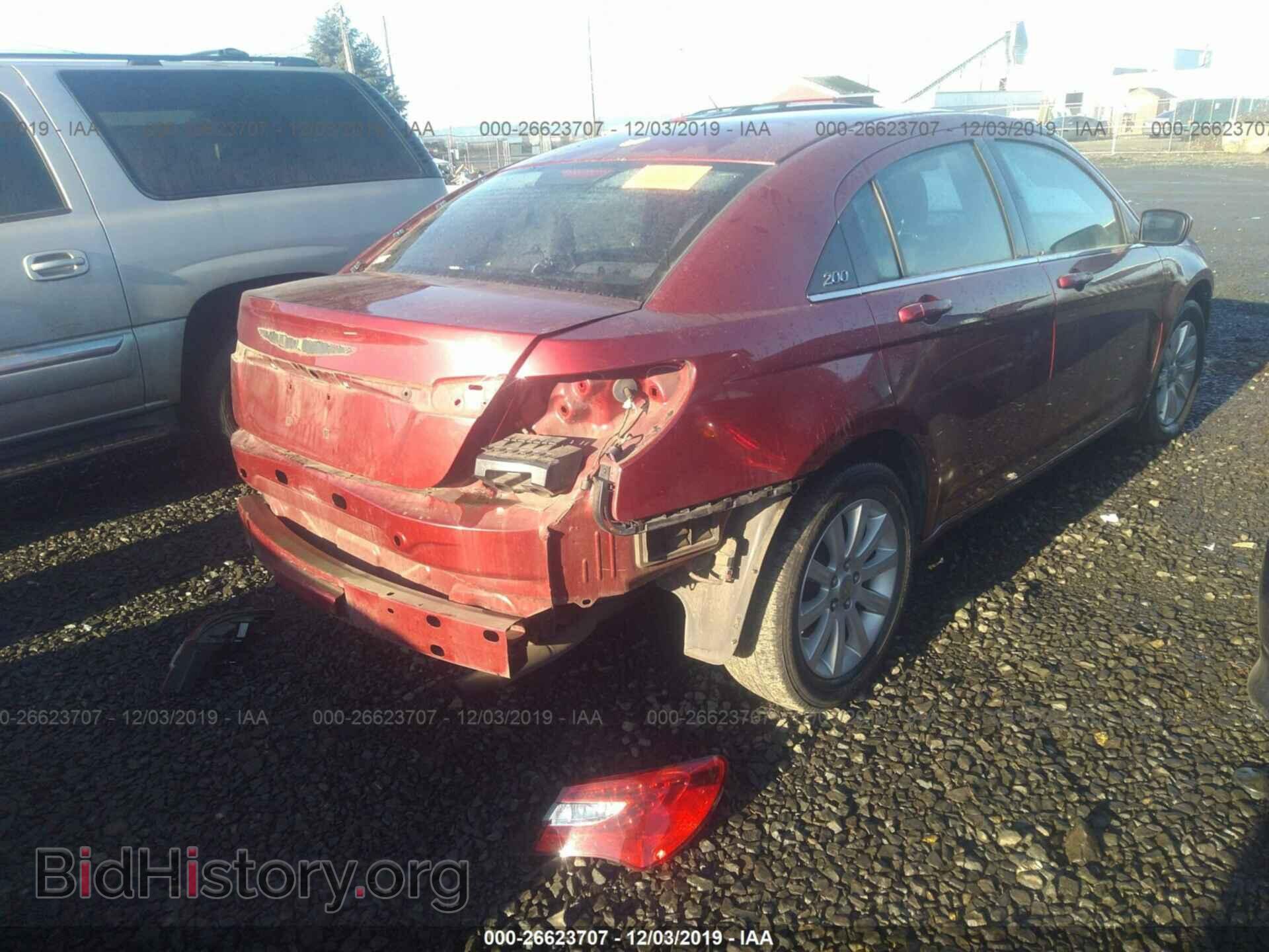 2013 CHRYSLER 200 - VIN: 1C3CCBBB9DN674109 - Фото 4