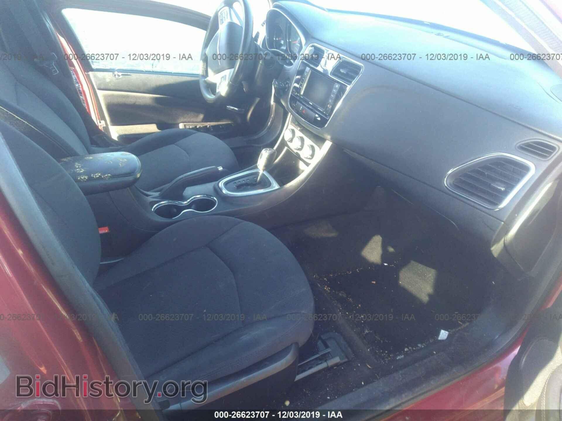2013 CHRYSLER 200 - VIN: 1C3CCBBB9DN674109 - Фото 5