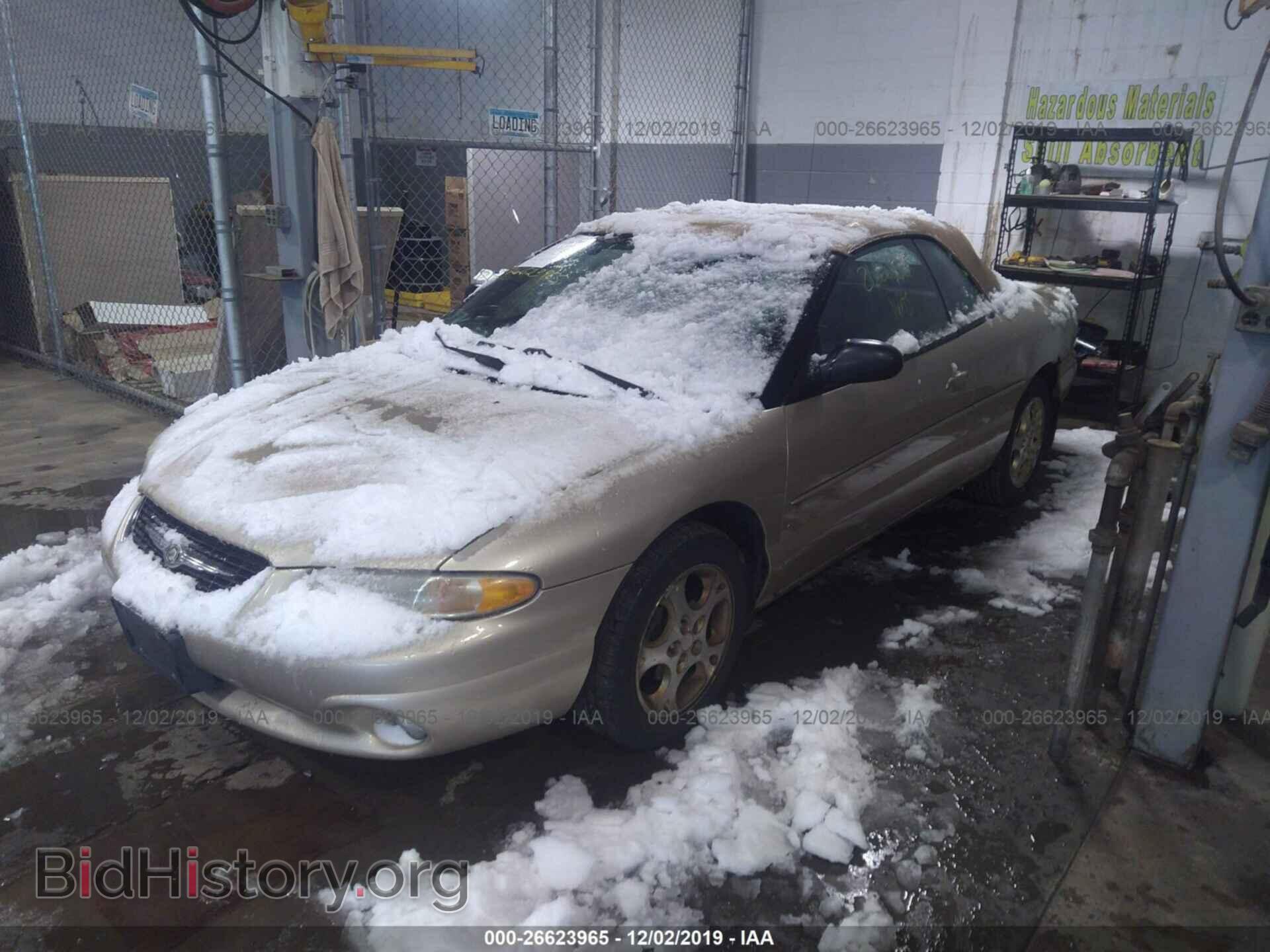 2000 CHRYSLER SEBRING - VIN: 3C3EL55H1YT229220 - Photo 2