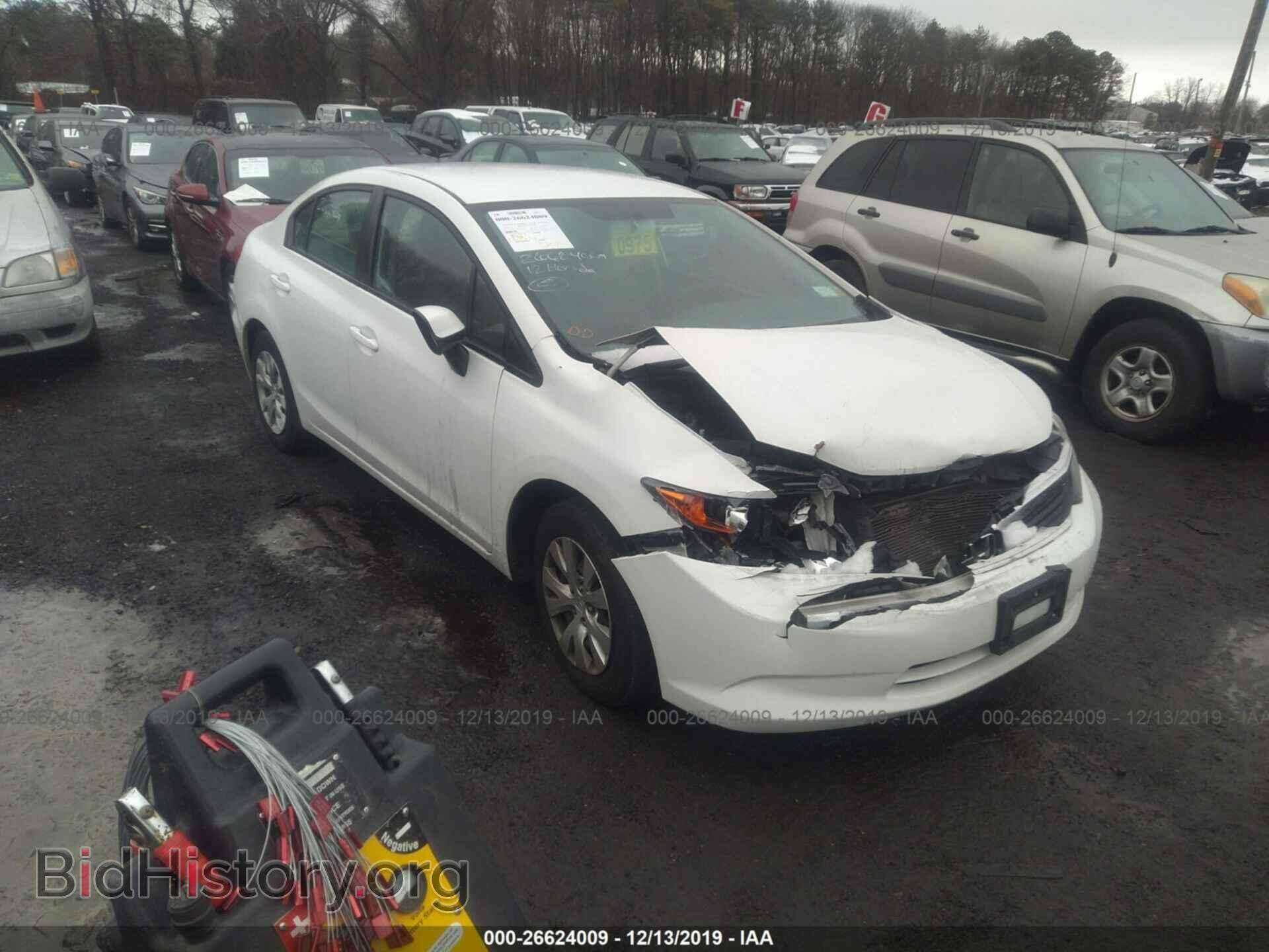 Photo 2HGFB2F50CH601574 - HONDA CIVIC 2012