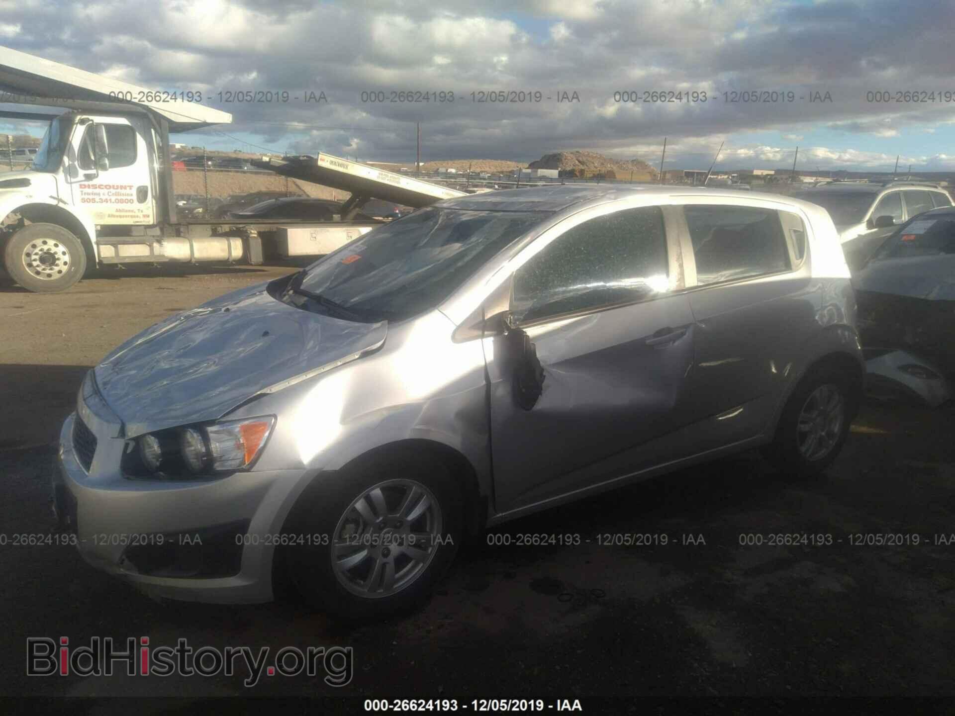 2012 CHEVROLET SONIC - VIN: 1G1JA6SH8C4226462 - Фото 2