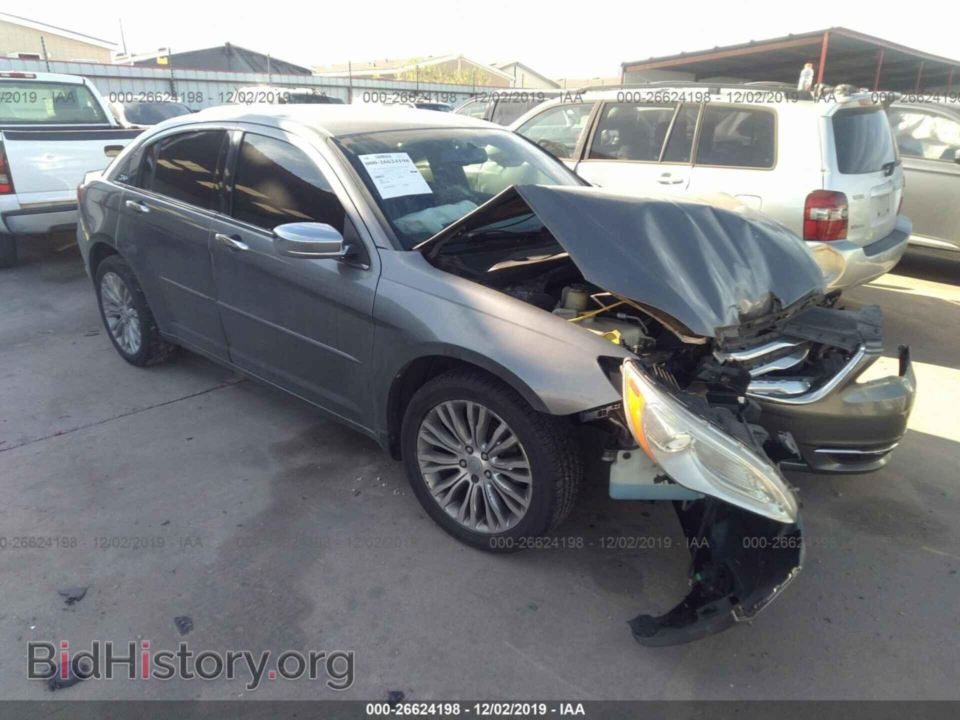 Фотография 1C3CCBCB2CN207742 - CHRYSLER 200 2012
