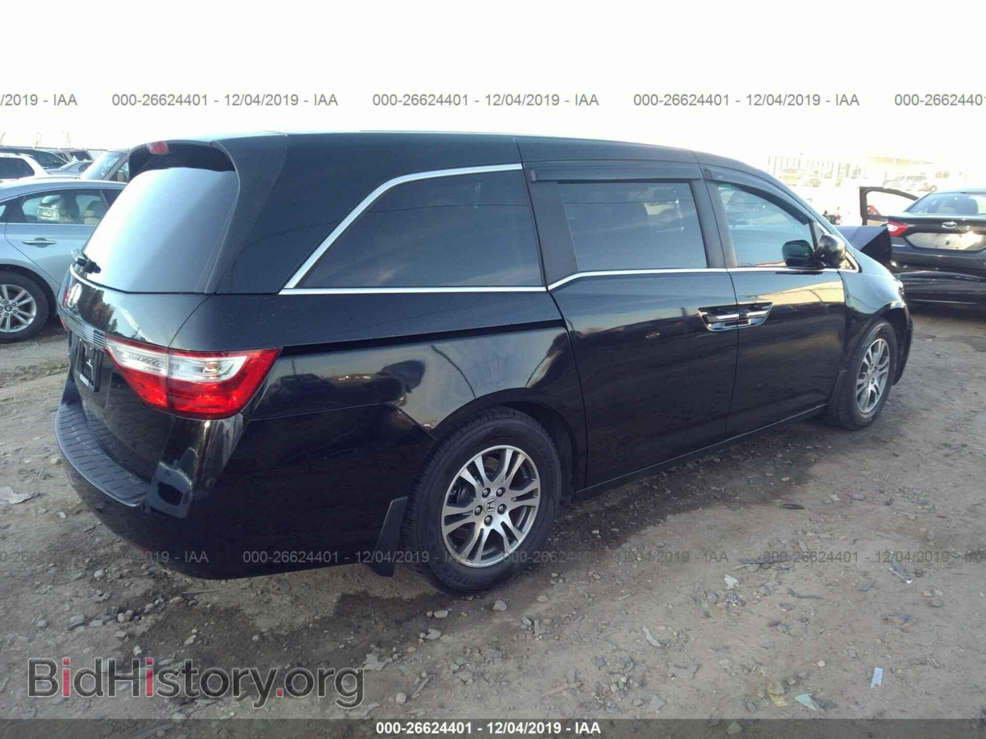 2013 HONDA ODYSSEY - VIN: 5FNRL5H49DB044668 - Фото 4