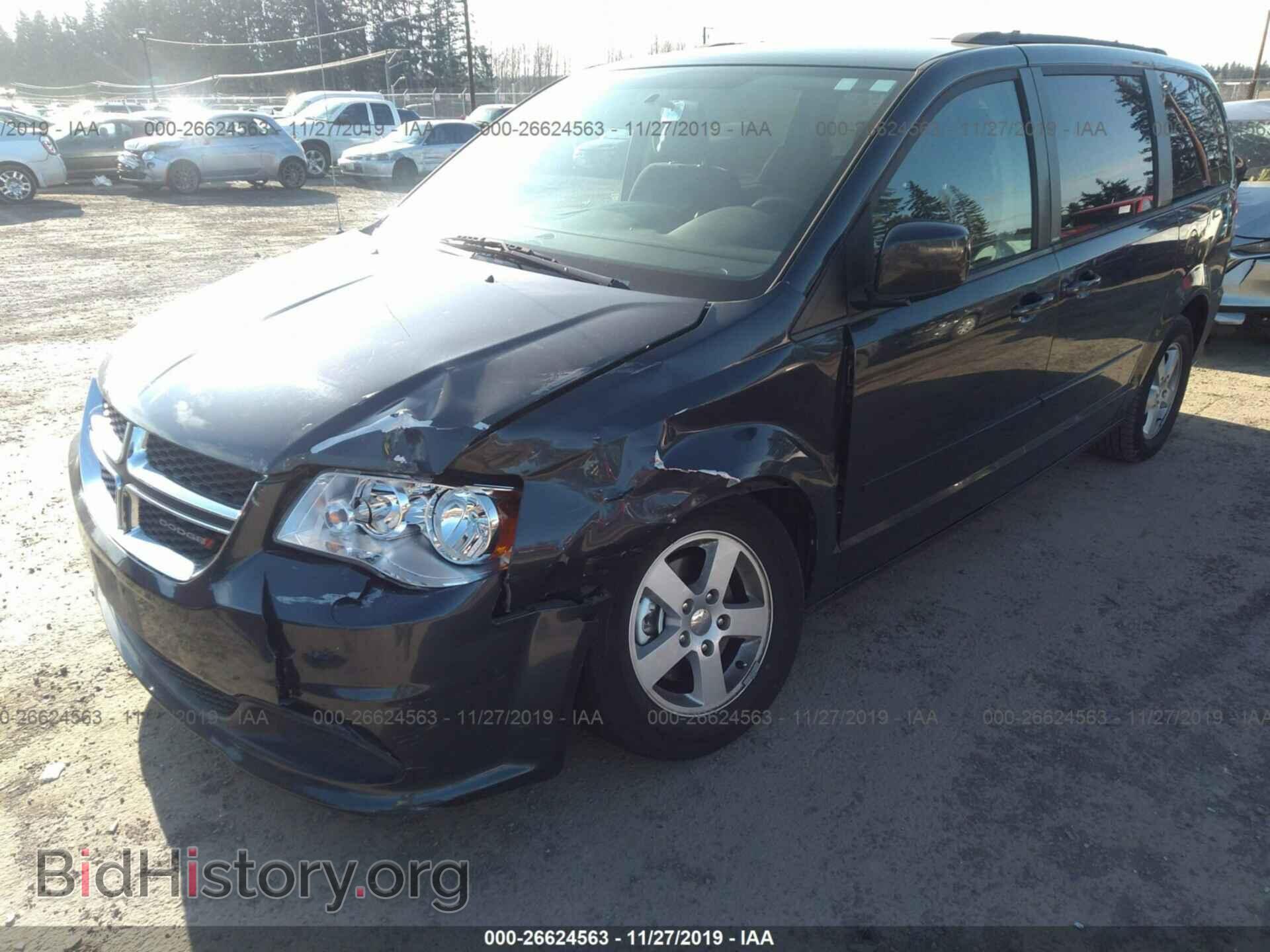 2013 DODGE GRAND CARAVAN - VIN: 2C4RDGCG1DR626651 - Фото 2