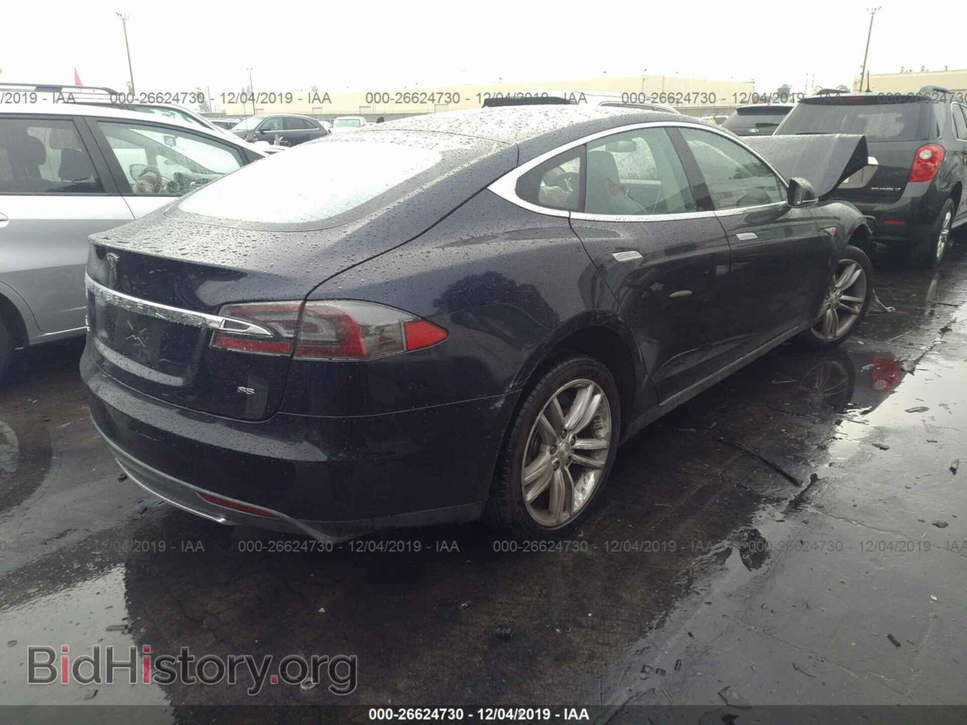 2012 TESLA MODEL S - VIN: 5YJSA1CN9CFP02598 - Photo 4