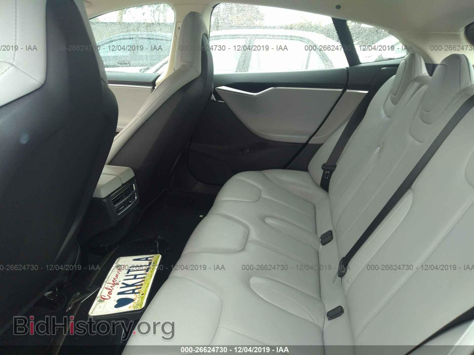 2012 TESLA MODEL S - VIN: 5YJSA1CN9CFP02598 - Photo 8