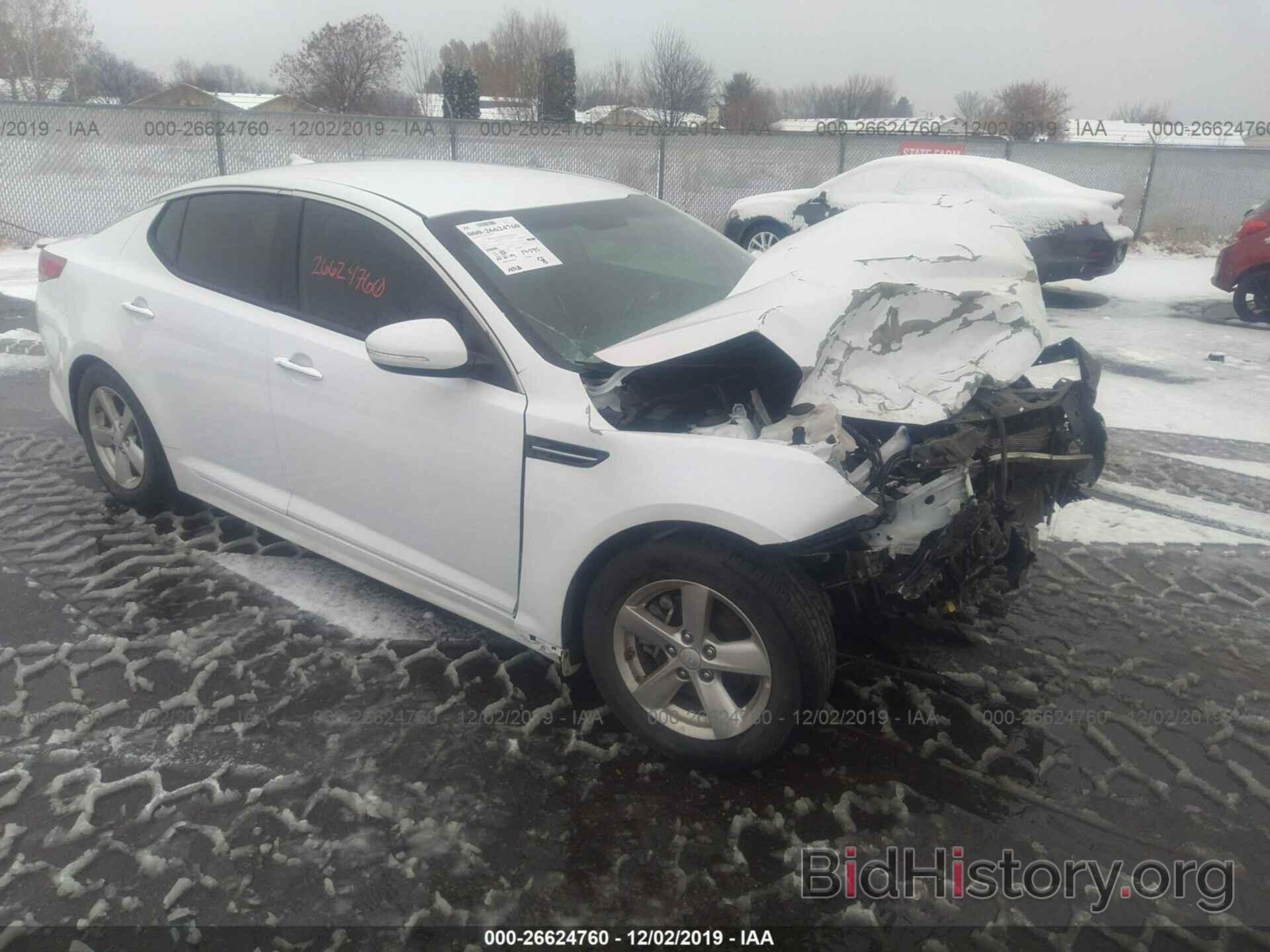 Фотография 5XXGM4A71FG519247 - KIA OPTIMA 2015