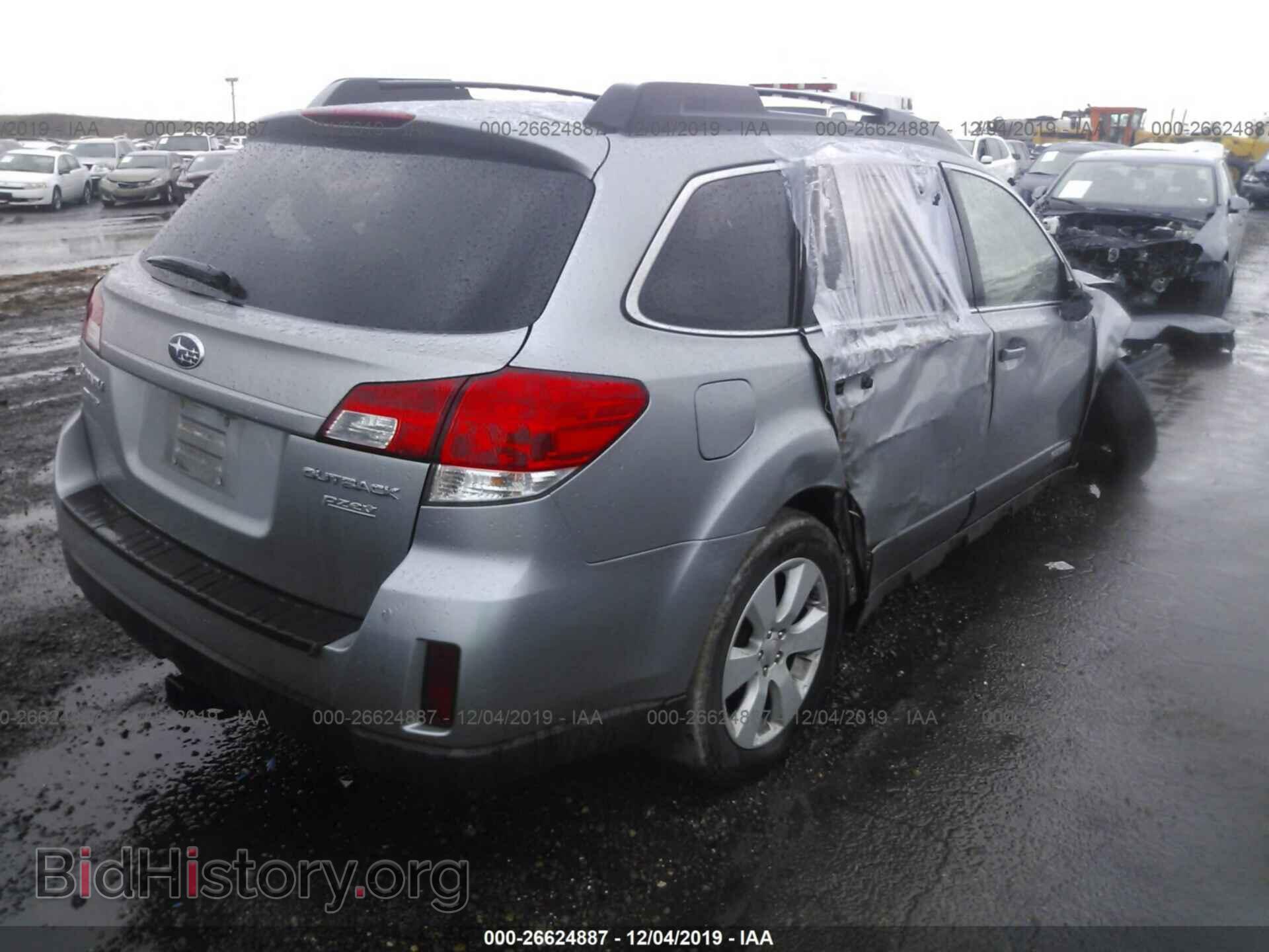 2011 SUBARU OUTBACK - VIN: 4S4BRBCC4B3347893 - Фото 4