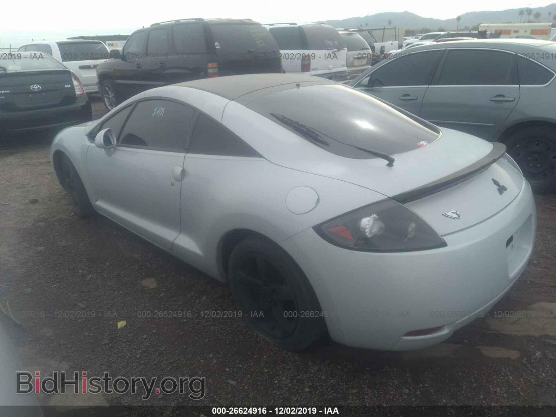 2006 MITSUBISHI ECLIPSE - VIN: 4A3AK34T76E038144 - Photo 3