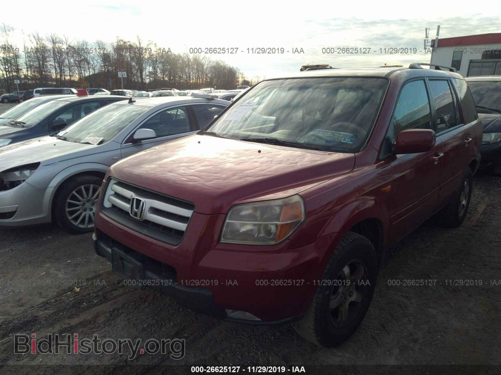 2006 HONDA PILOT - VIN: 5FNYF18646B000464 - Фото 2