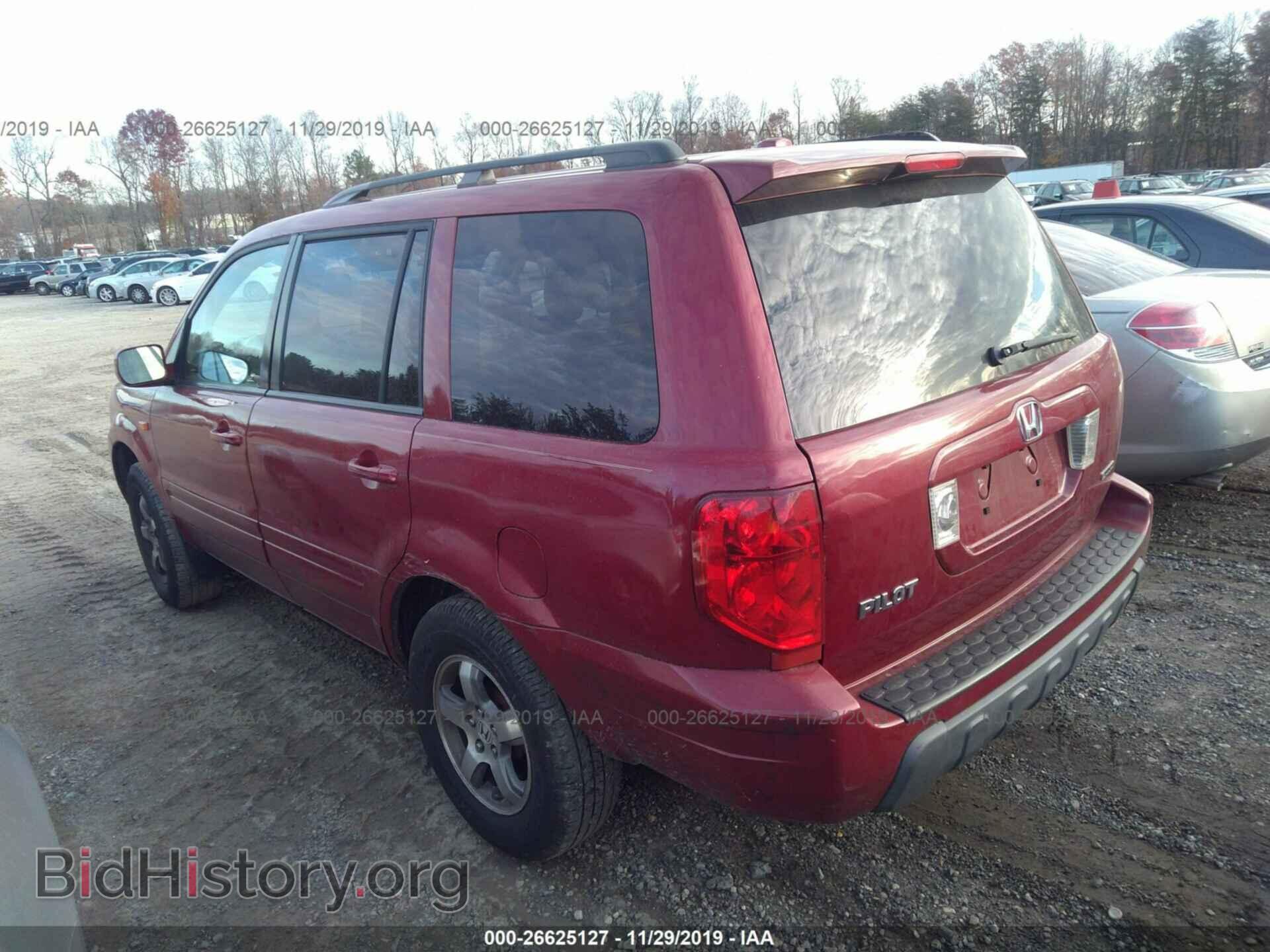 2006 HONDA PILOT - VIN: 5FNYF18646B000464 - Фото 3