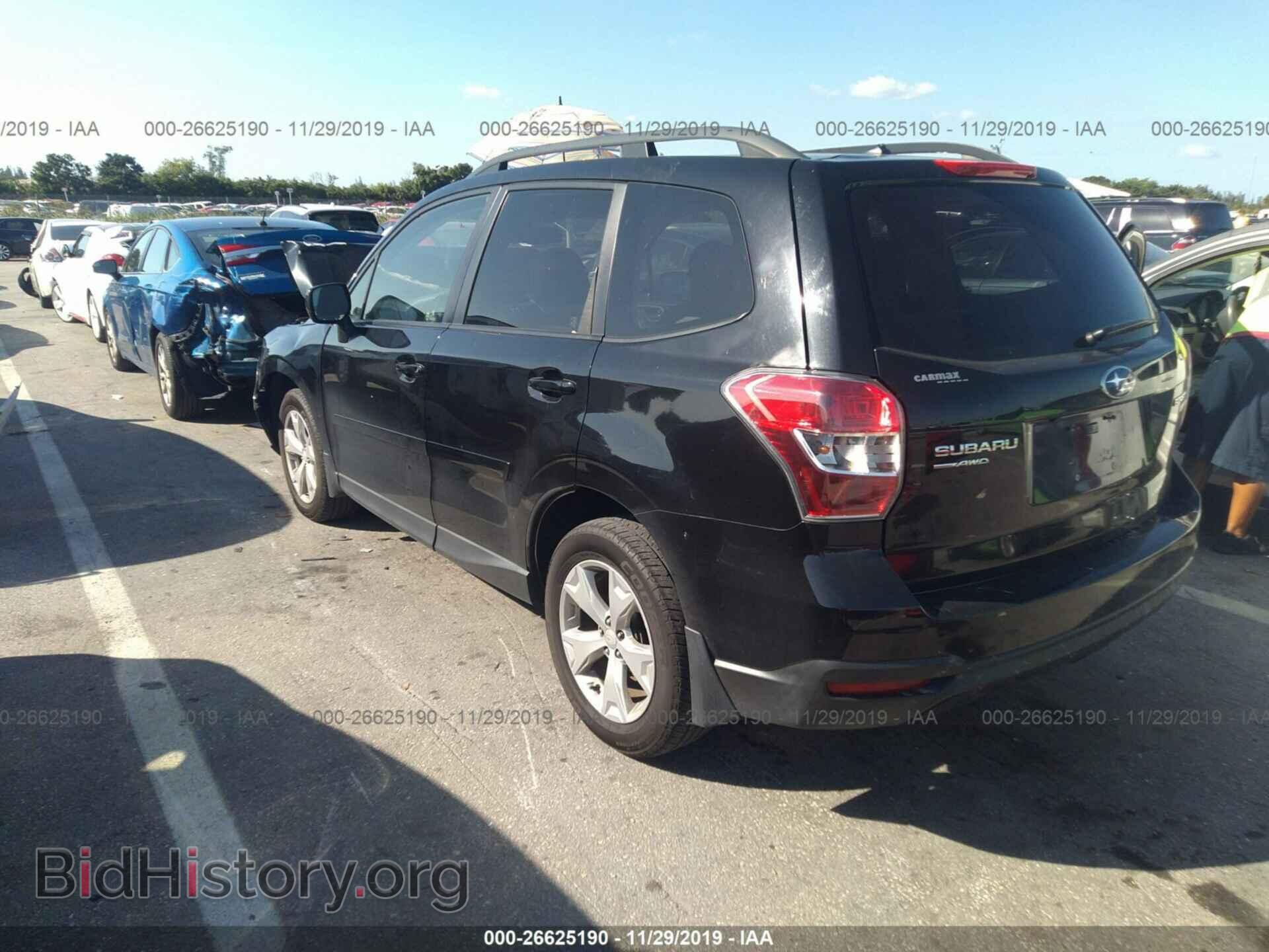 2014 SUBARU FORESTER - VIN: JF2SJADC0EH489655 - Фото 3