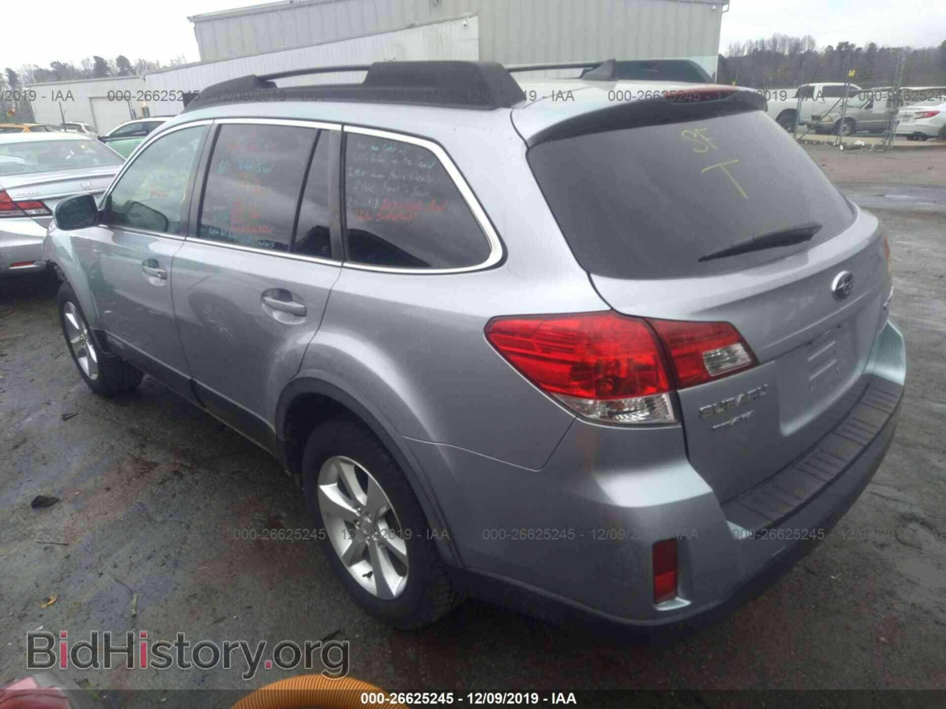 2014 SUBARU OUTBACK - VIN: 4S4BRCLC4E3301216 - Фото 3