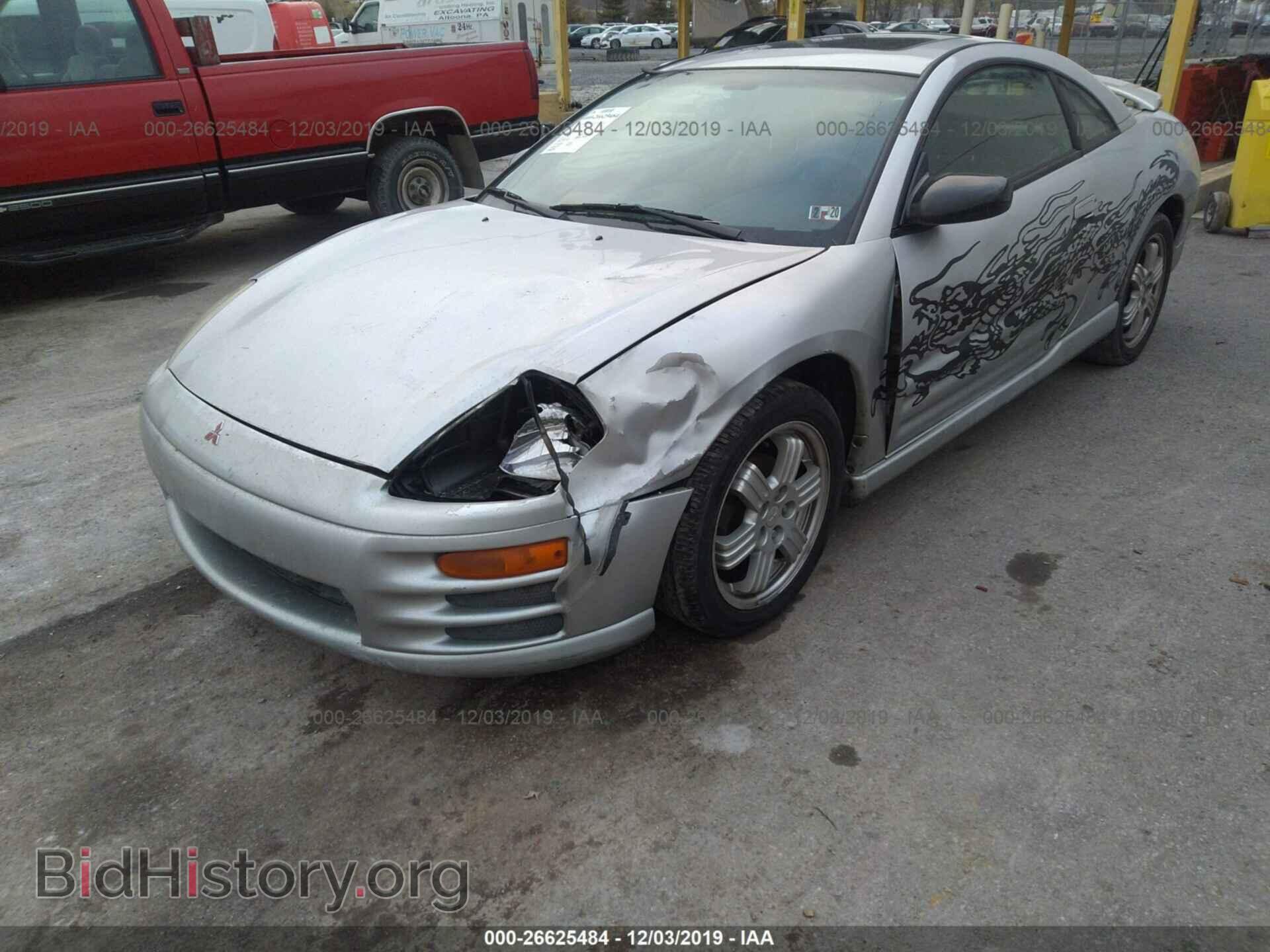 2001 MITSUBISHI ECLIPSE - VIN: 4A3AC54H31E125469 - Фото 6