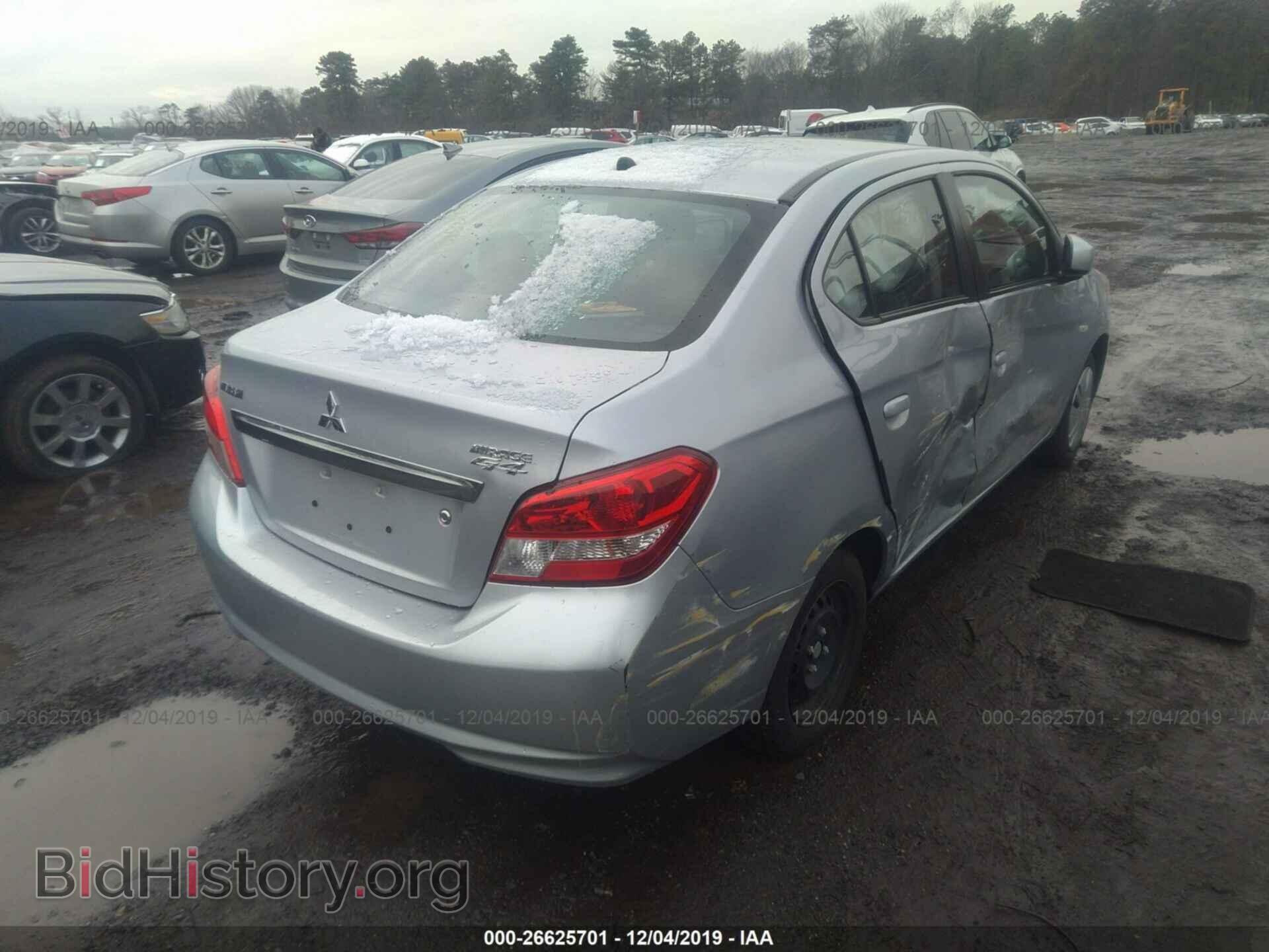 2017 MITSUBISHI MIRAGE - VIN: ML32F3FJ5HHF12588 - Фото 4