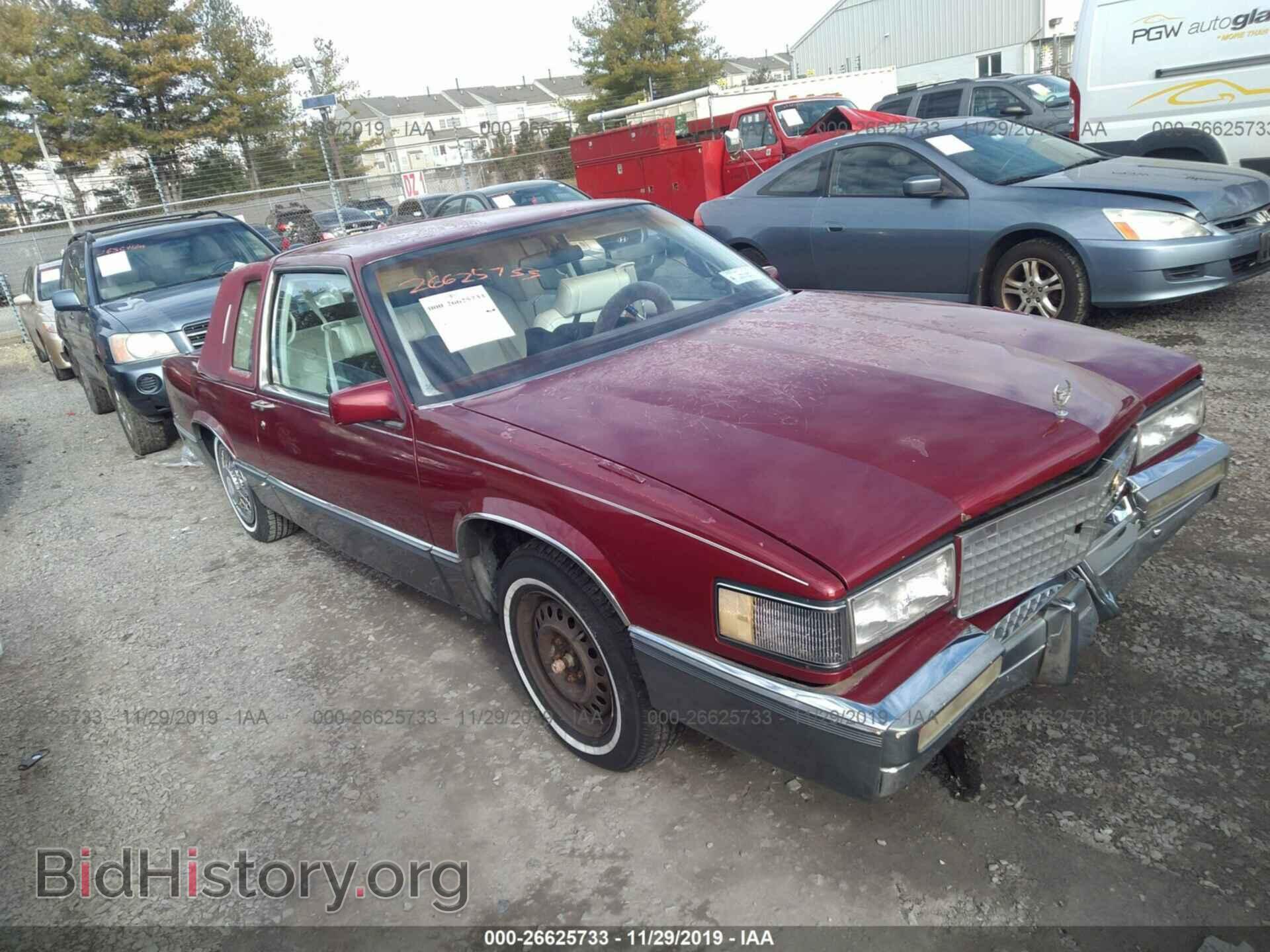 Photo 1G6CD1153K4220555 - CADILLAC DEVILLE 1989