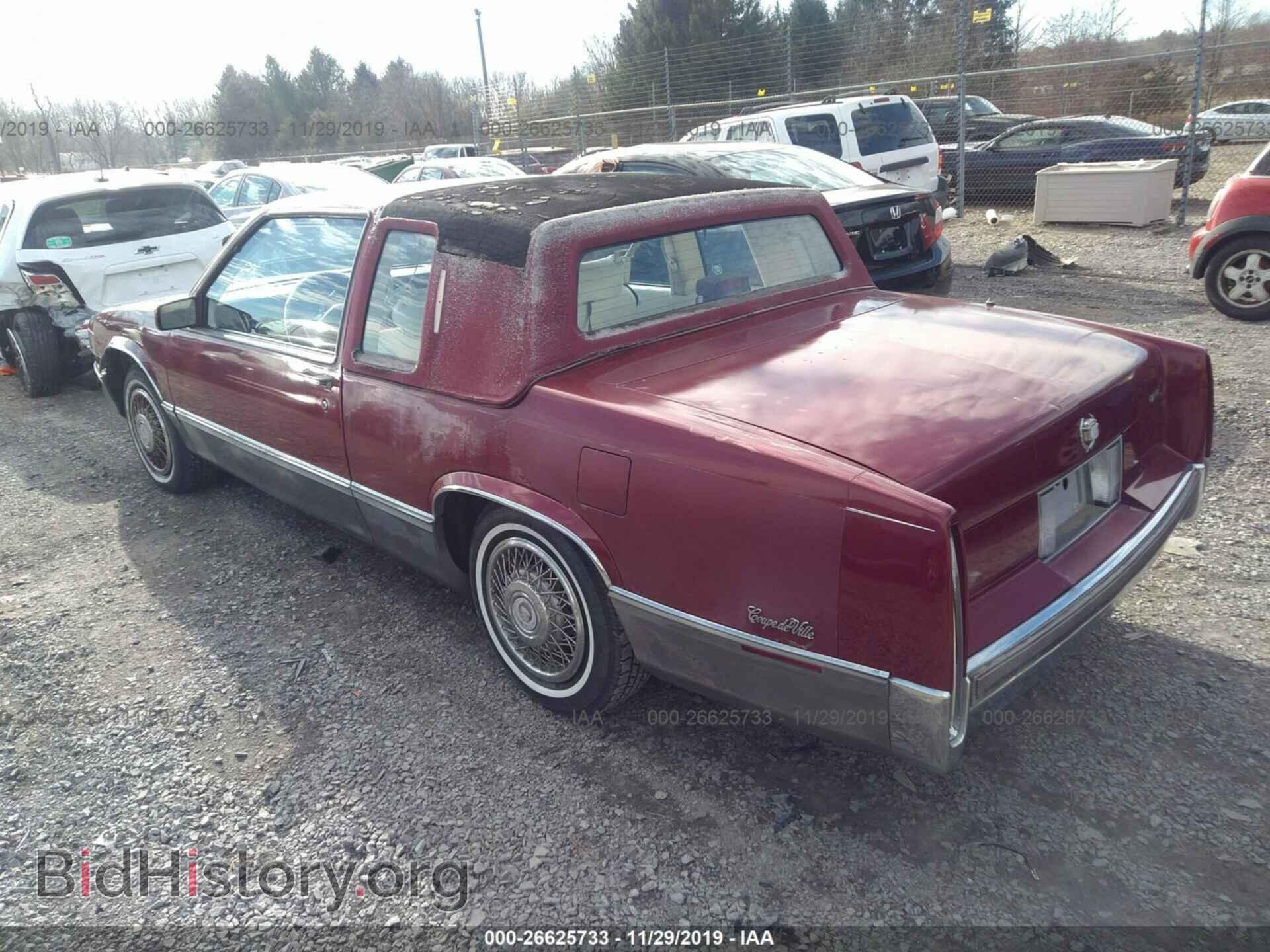 1989 CADILLAC DEVILLE - VIN: 1G6CD1153K4220555 - Photo 3