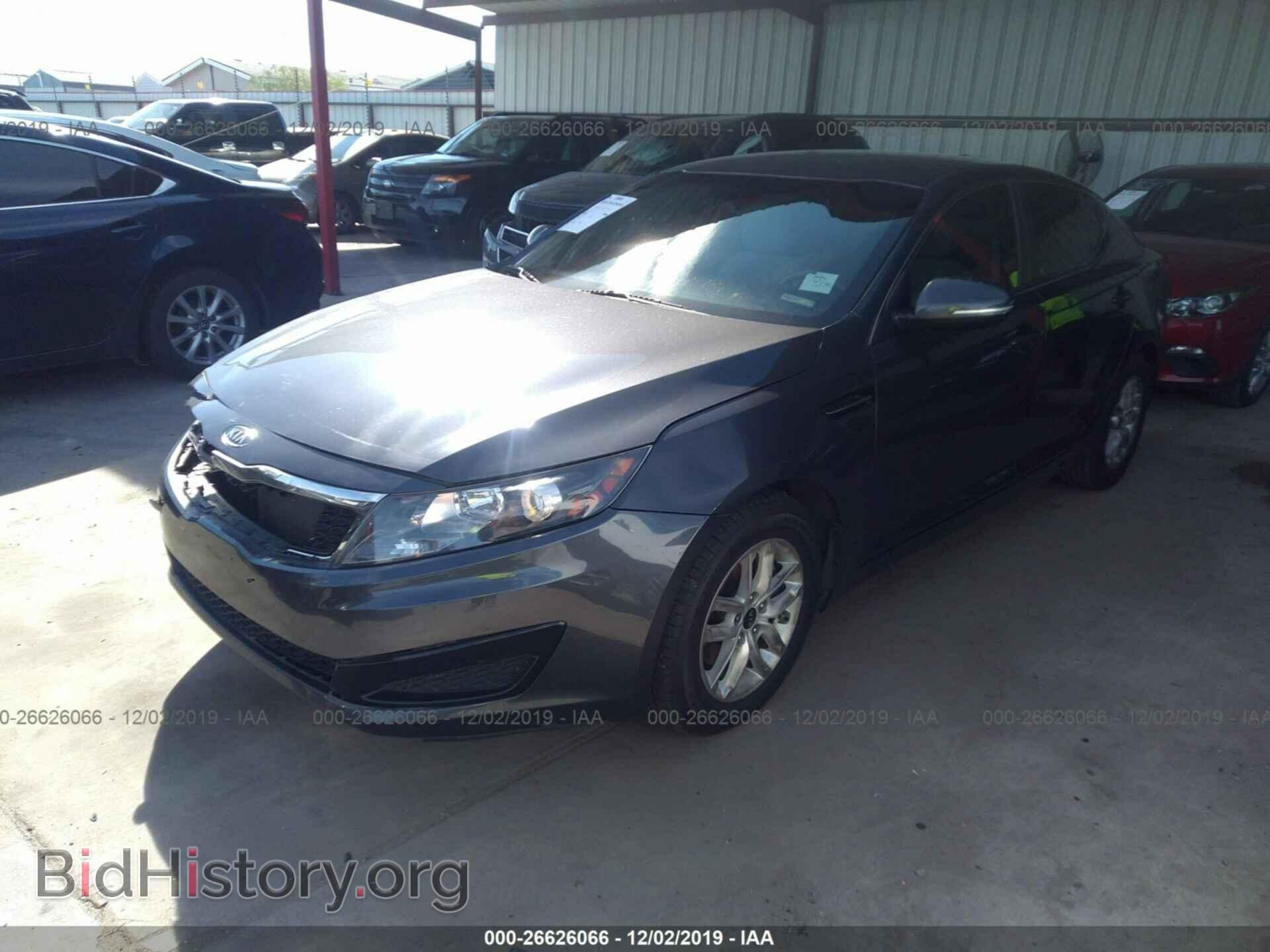 2011 KIA Optima - VIN: KNAGM4A76B5136223 - Фото 2