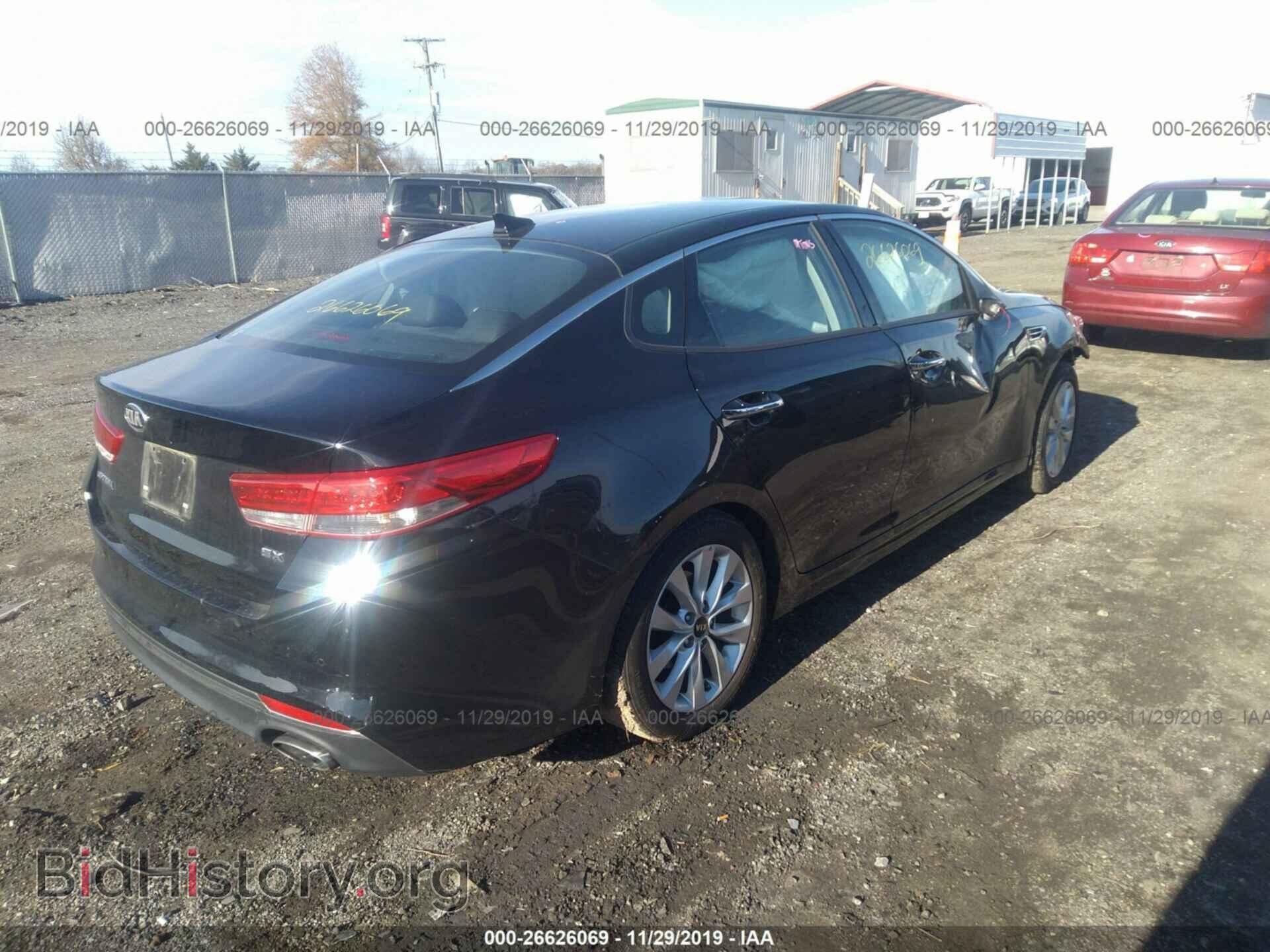 2018 KIA Optima - VIN: 5XXGU4L37JG208330 - Фото 4