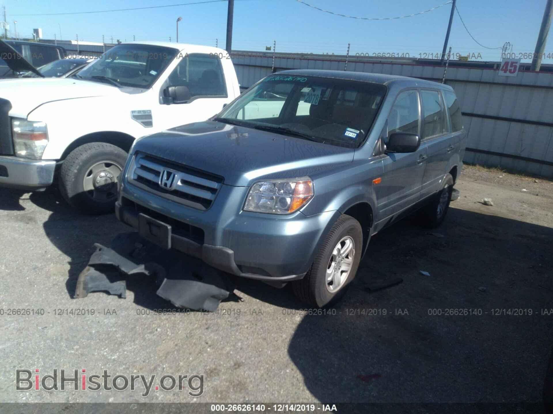 2007 HONDA PILOT - VIN: 5FNYF28117B006587 - Фото 2