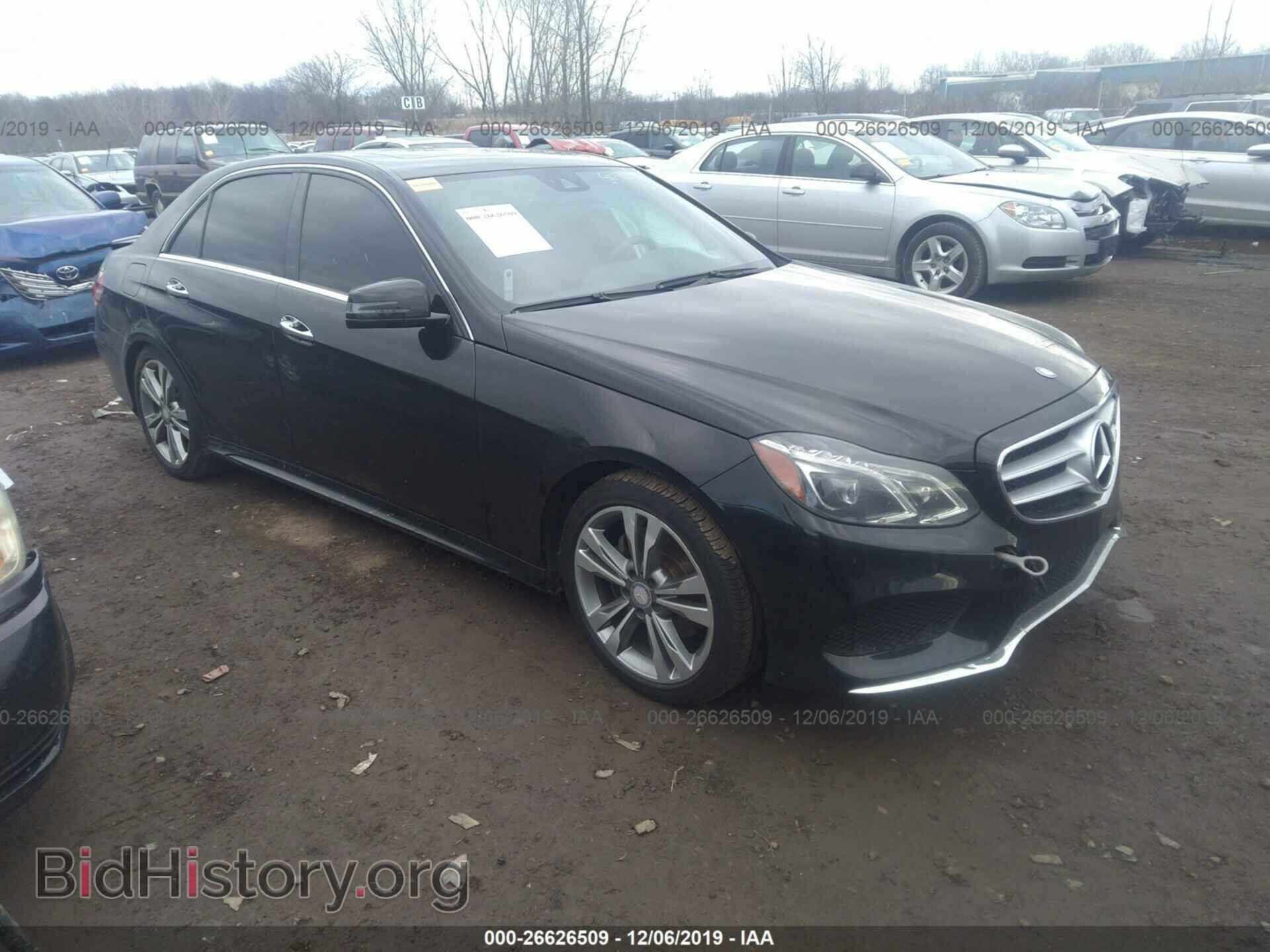 Photo WDDHF8JB9EA876041 - MERCEDES-BENZ E 2014