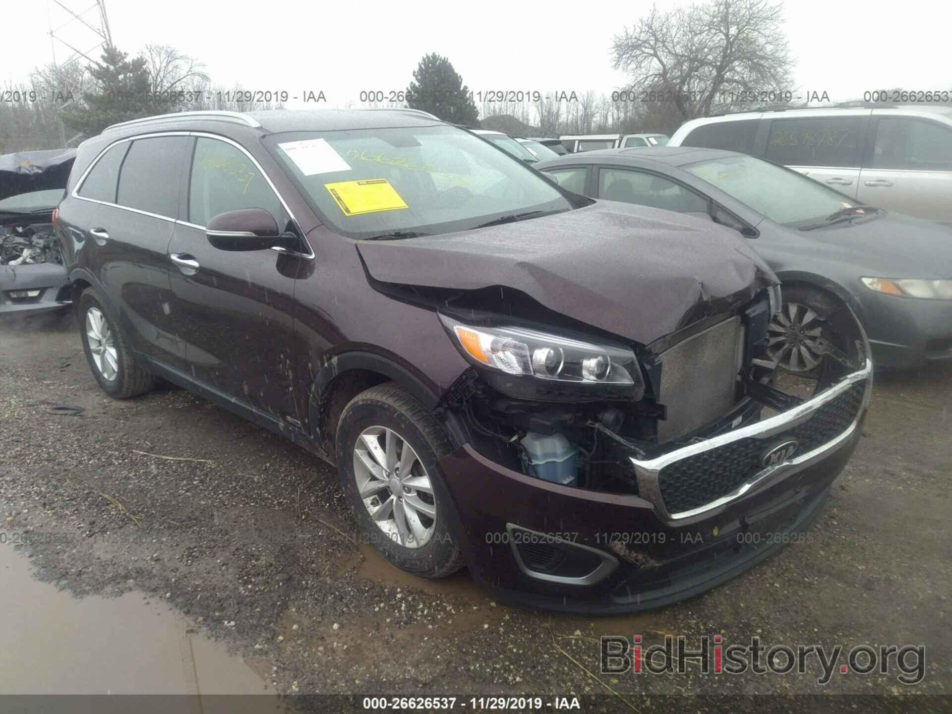 Photo 5XYPGDA3XGG043744 - KIA SORENTO 2016