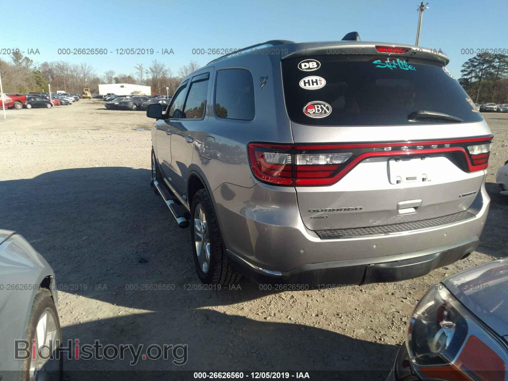 2015 DODGE DURANGO - VIN: 1C4RDJDG5FC746086 - Фото 3