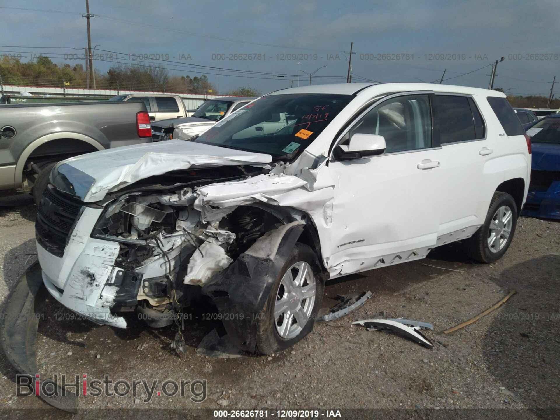 2014 GMC TERRAIN - VIN: 2GKALMEX7E6291967 - Фото 2