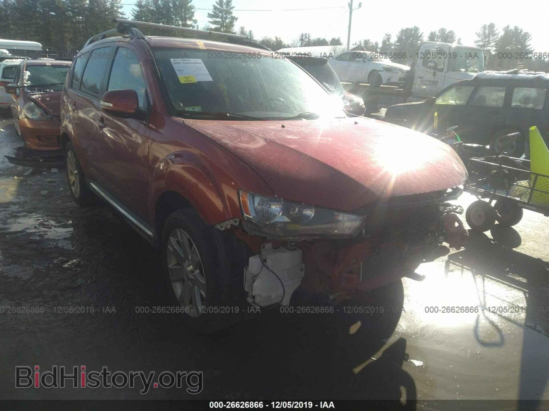 Photo JA4JT3AW8CU029849 - MITSUBISHI OUTLANDER 2012