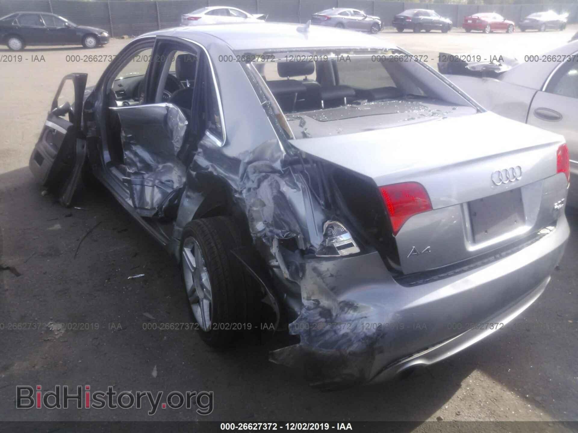 2008 AUDI A4 - VIN: WAUDF78E58A022605 - Фото 3