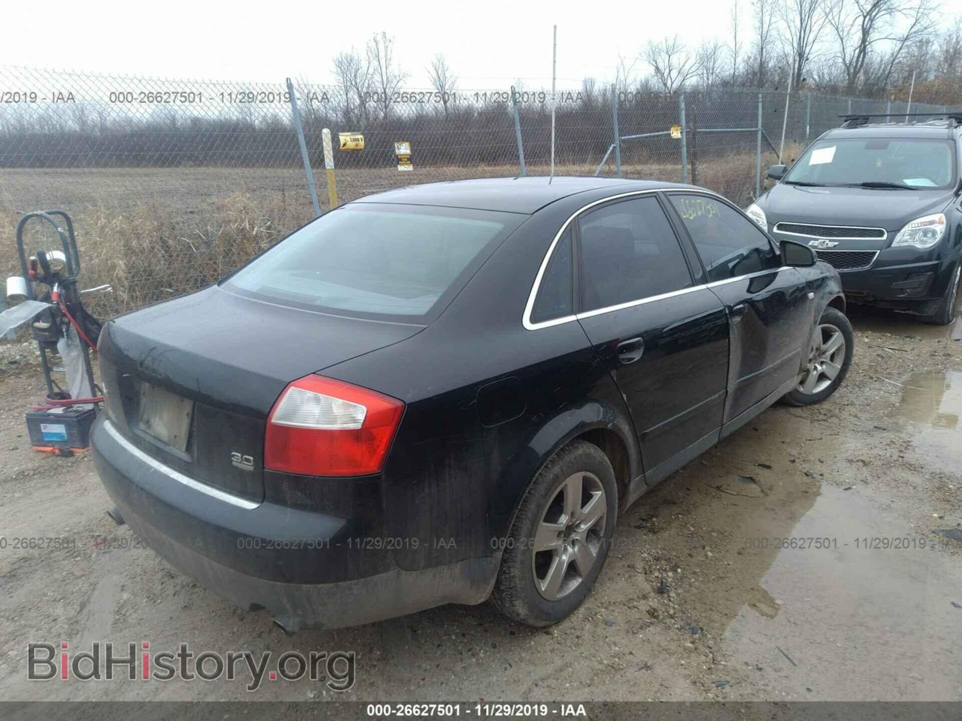 2002 AUDI A4 - VIN: WAULT68E52A309352 - Photo 4