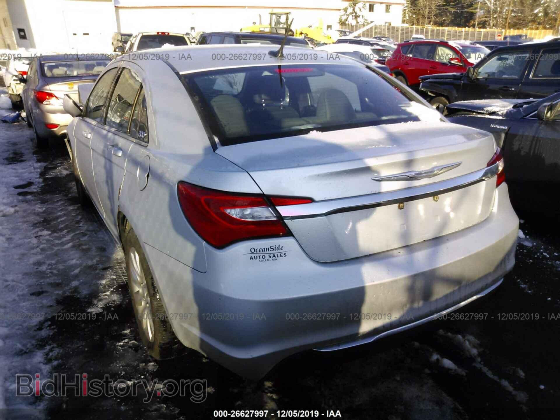 2012 Chrysler 200 - VIN: 1C3CCBAB0CN100806 - Фото 3