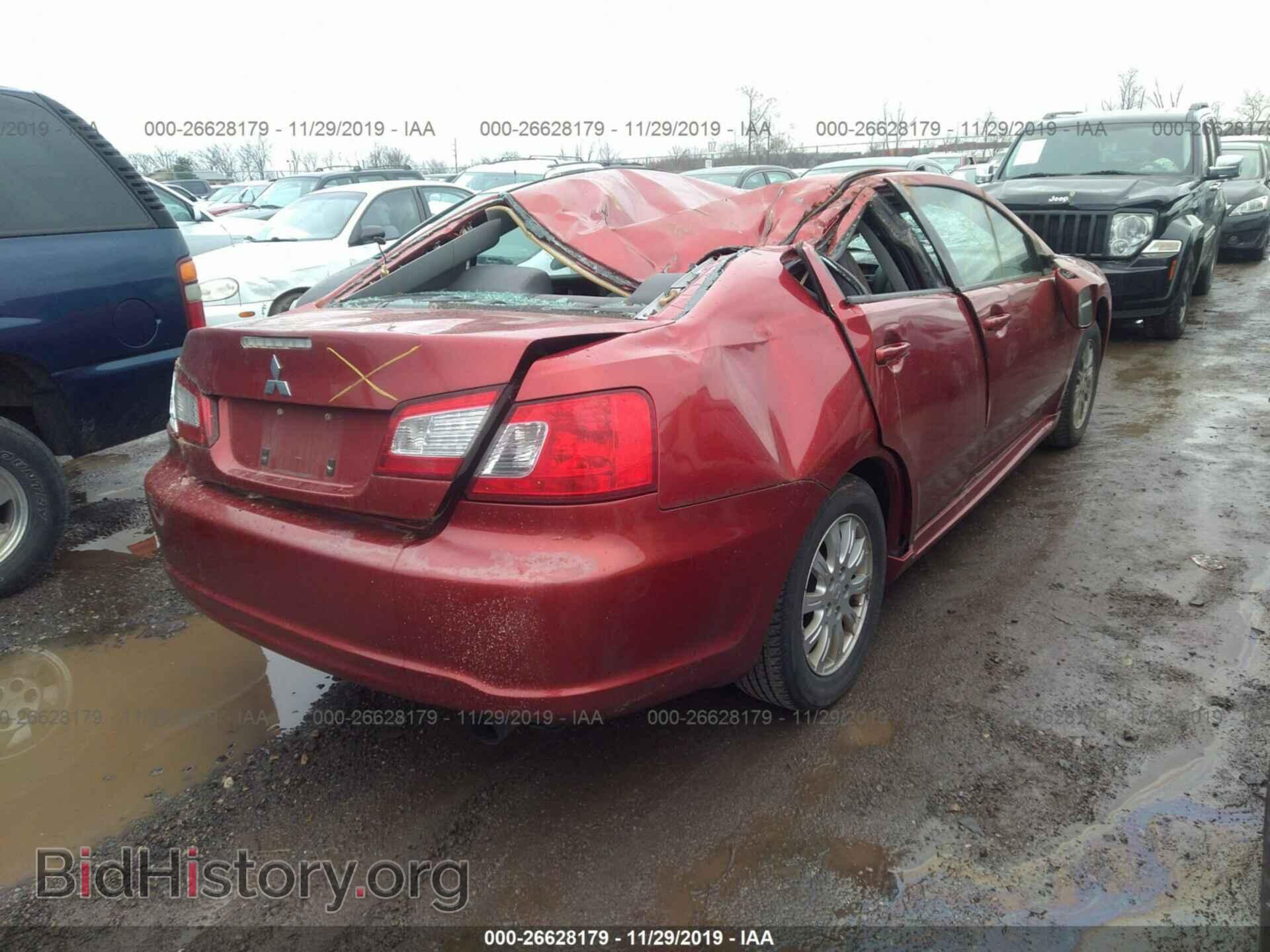 2010 MITSUBISHI GALANT - VIN: 4A32B2FF1AE006451 - Фото 4
