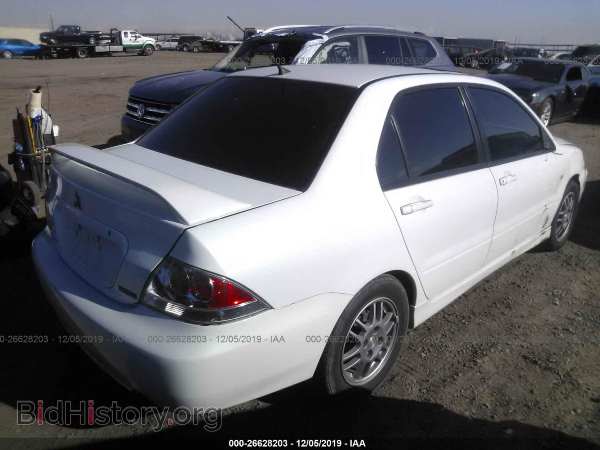 2006 MITSUBISHI LANCER - VIN: JA3AJ86EX6U006441 - Фото 4