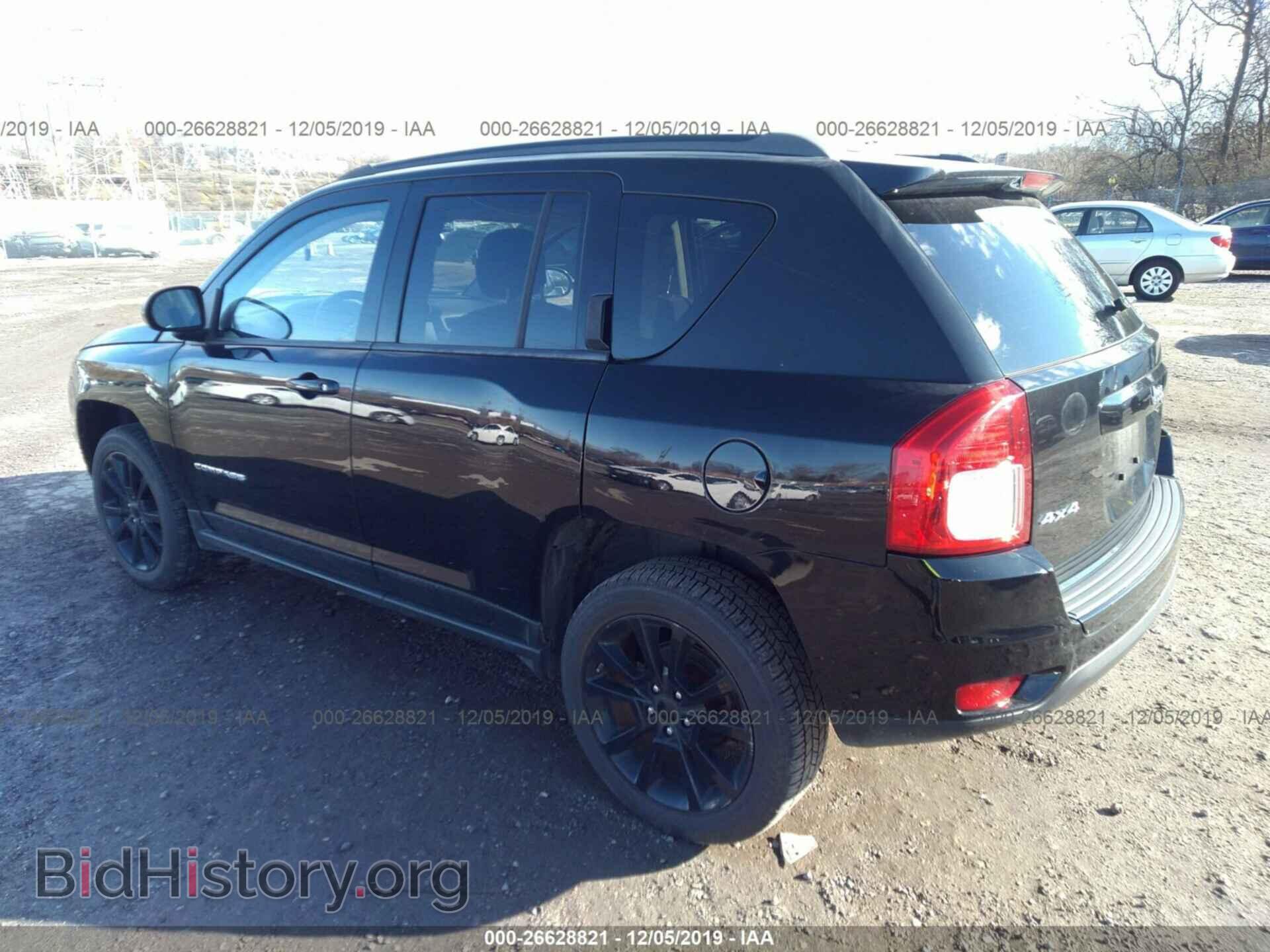 2012 JEEP COMPASS - VIN: 1C4NJDEB6CD686885 - Фото 3