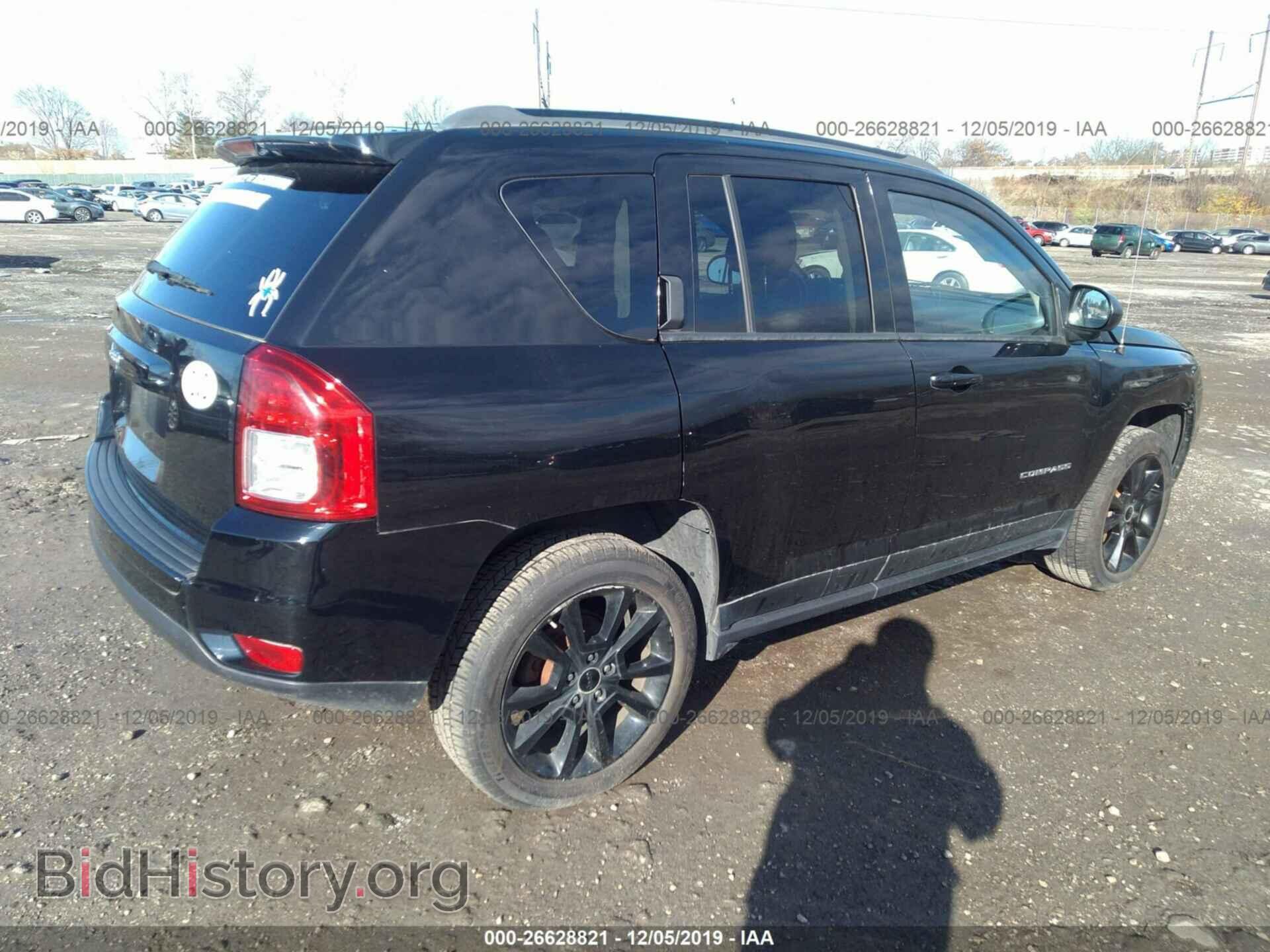 2012 JEEP COMPASS - VIN: 1C4NJDEB6CD686885 - Фото 4