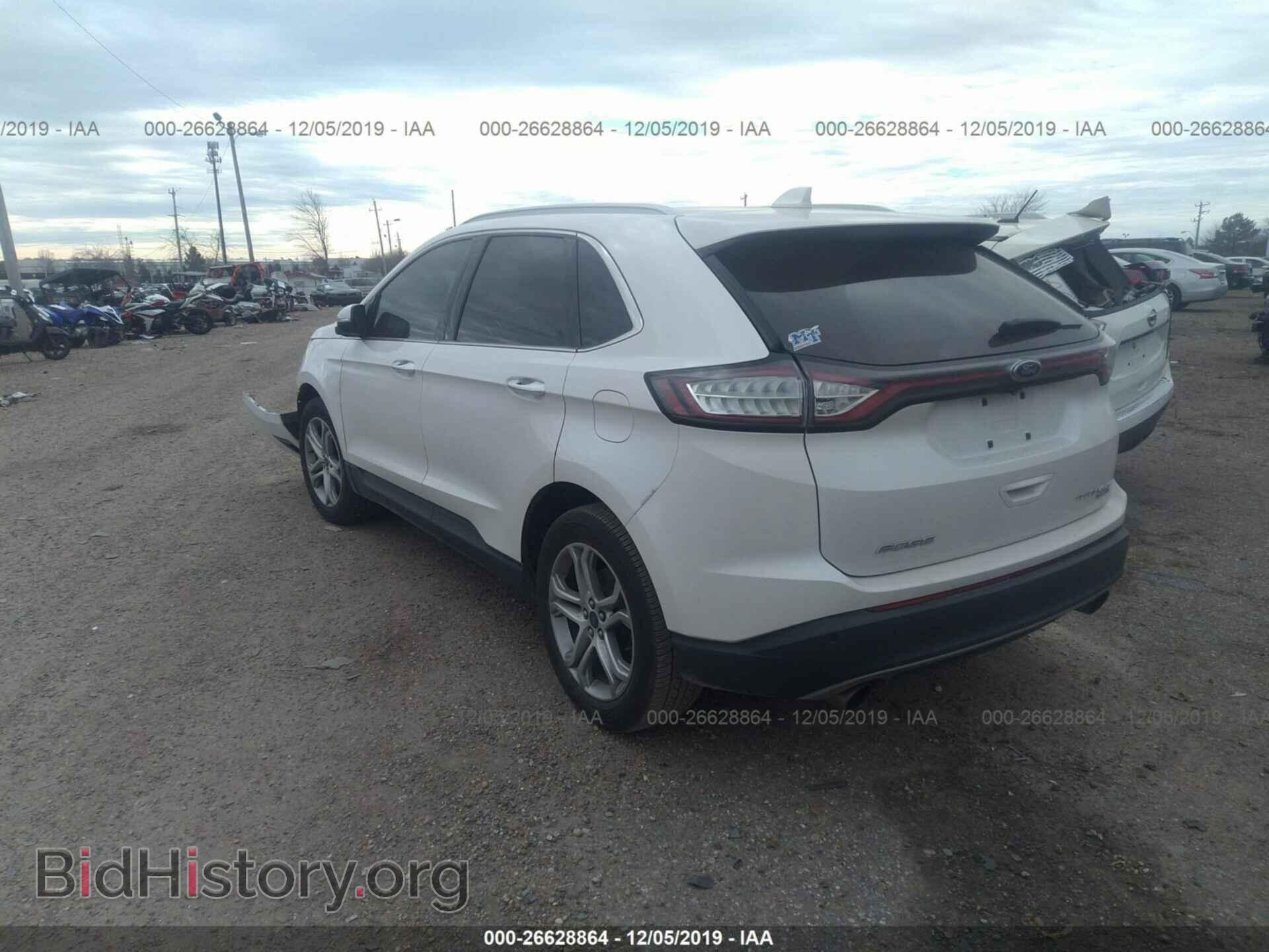 2015 FORD EDGE - VIN: 2FMTK4K9XFBB10339 - Фото 3