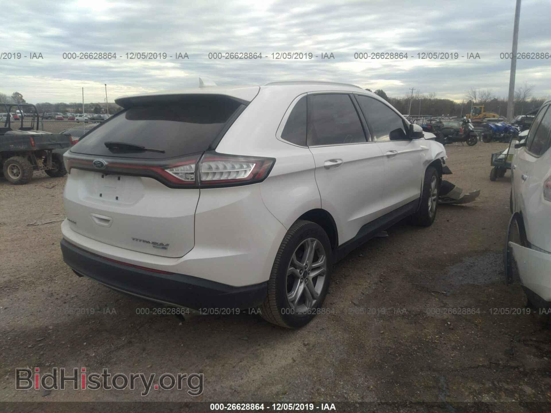 2015 FORD EDGE - VIN: 2FMTK4K9XFBB10339 - Фото 4