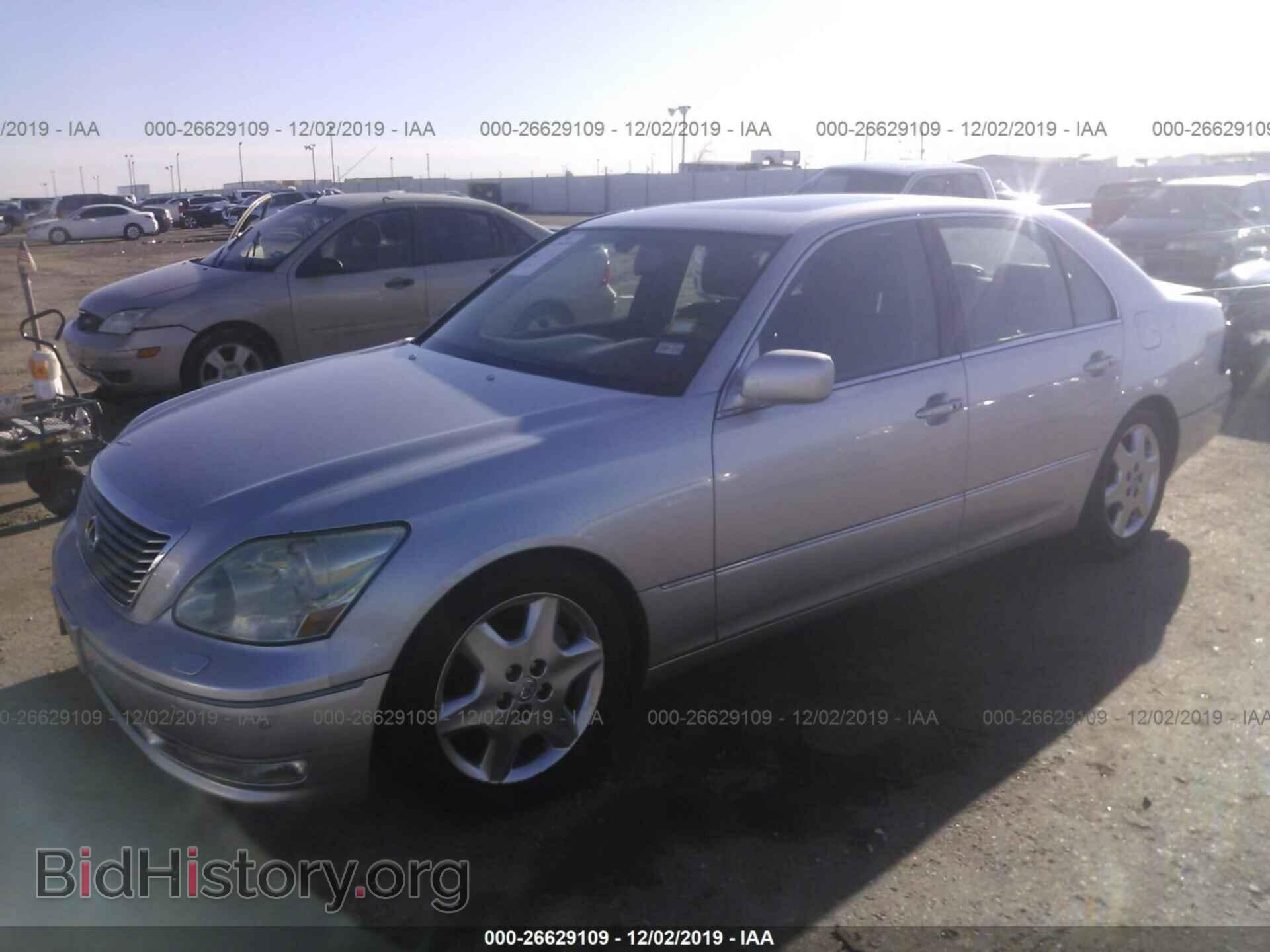 2004 LEXUS LS - VIN: JTHBN36F840137392 - Photo 2